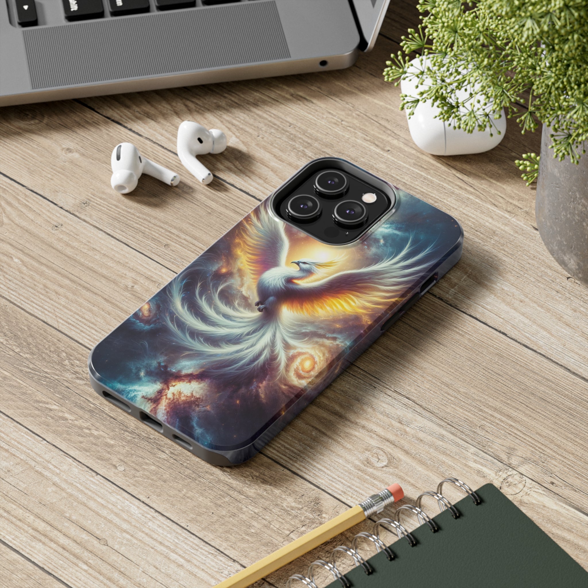 White Phoenix - Tough Phone Case