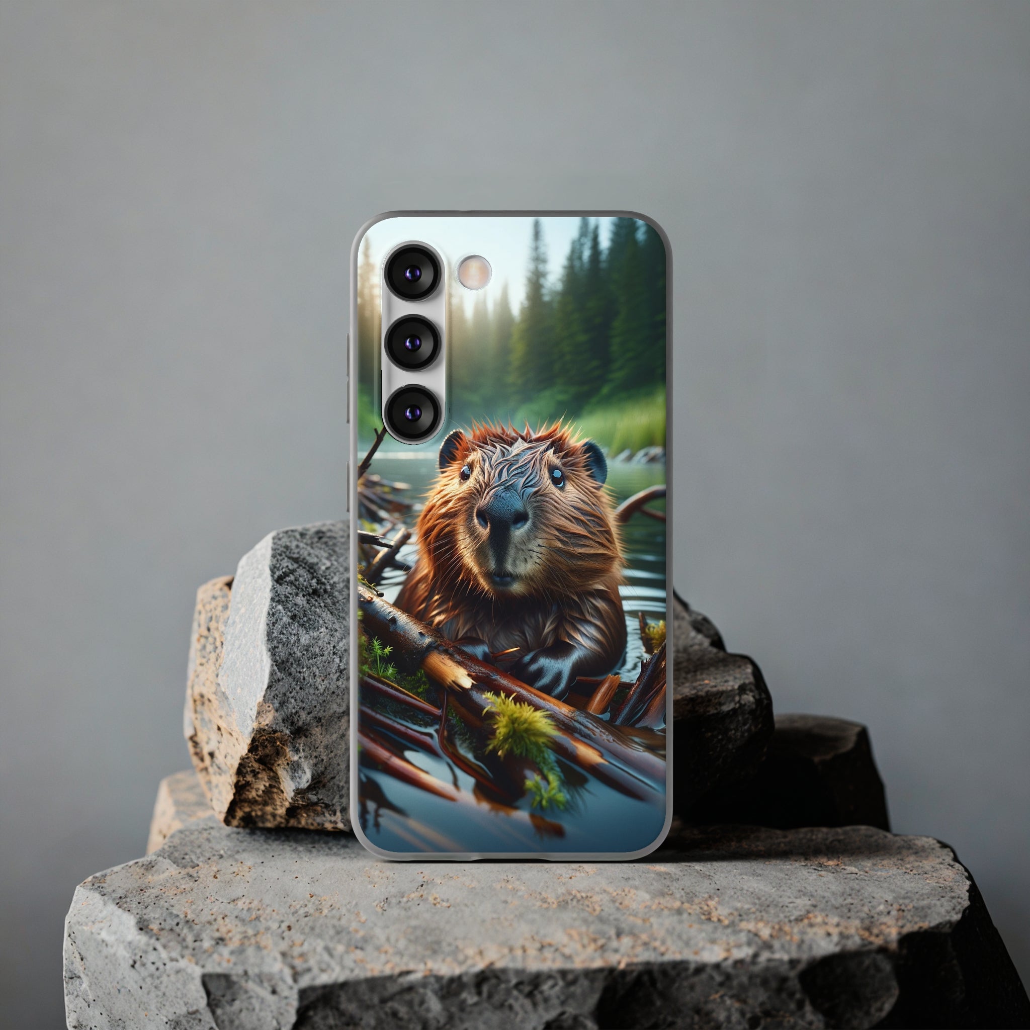 Curious Beaver - Flexi Case (Samsung only)