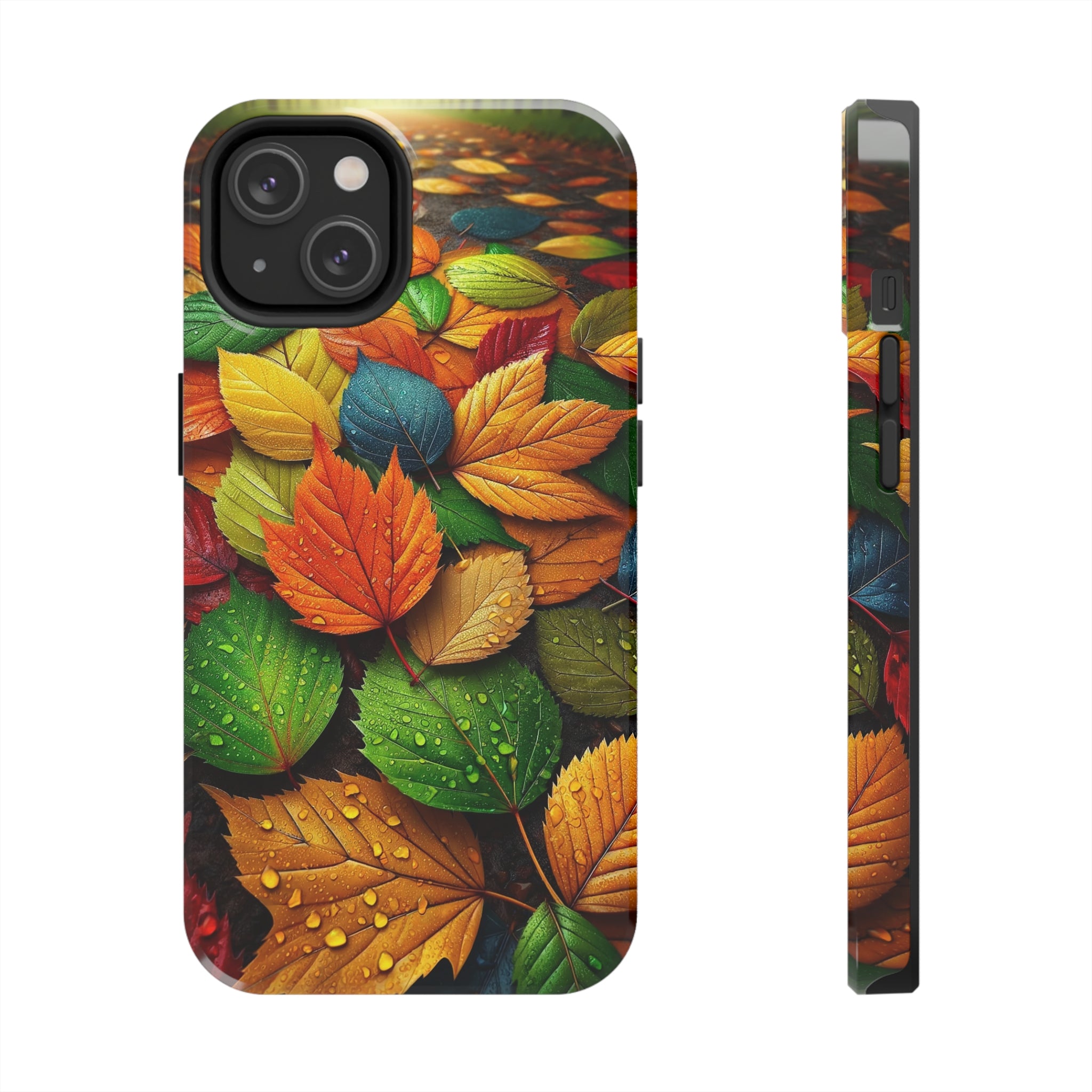 Coloured leaves - Tough Phone Case