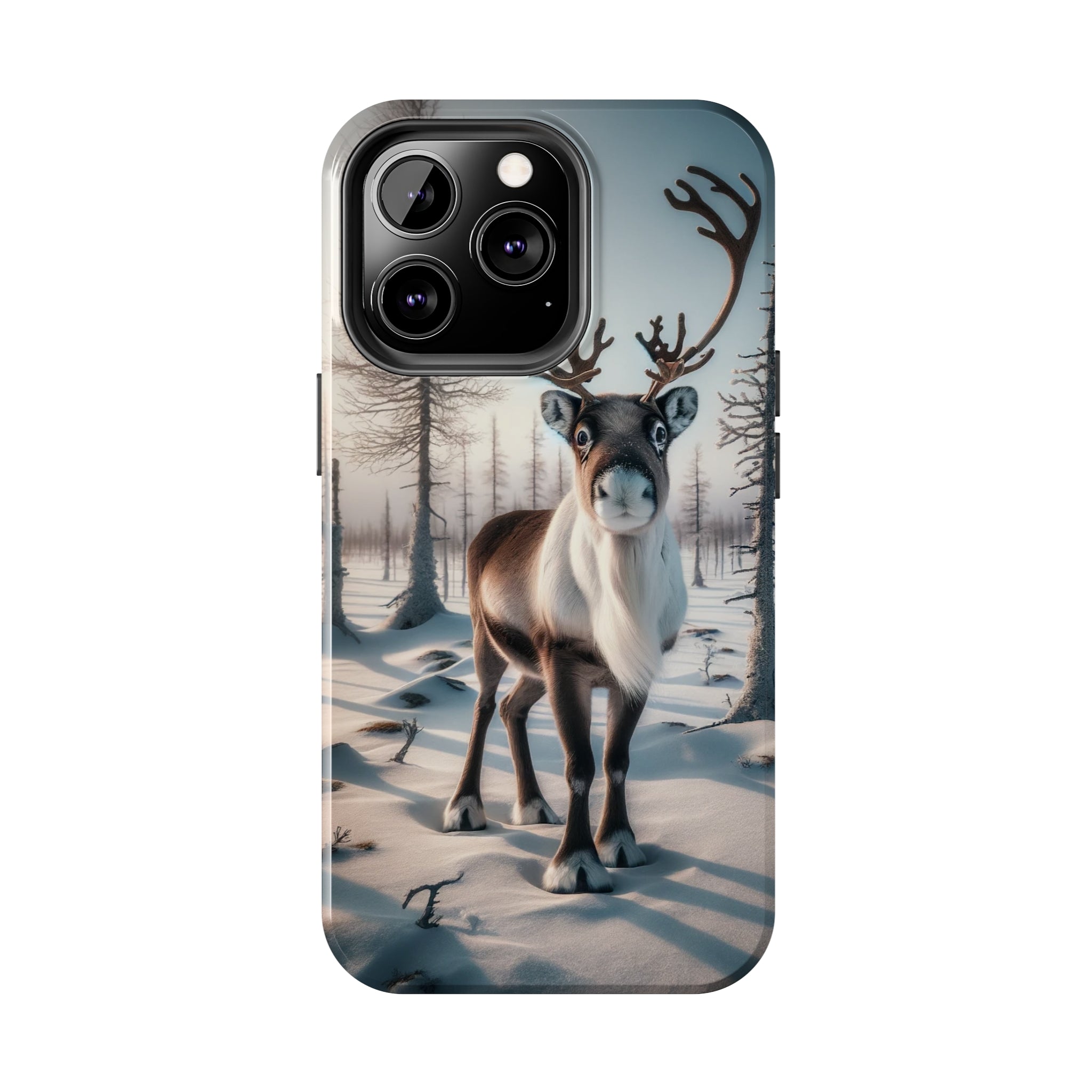 Curious reindeer - Tough Phone Case