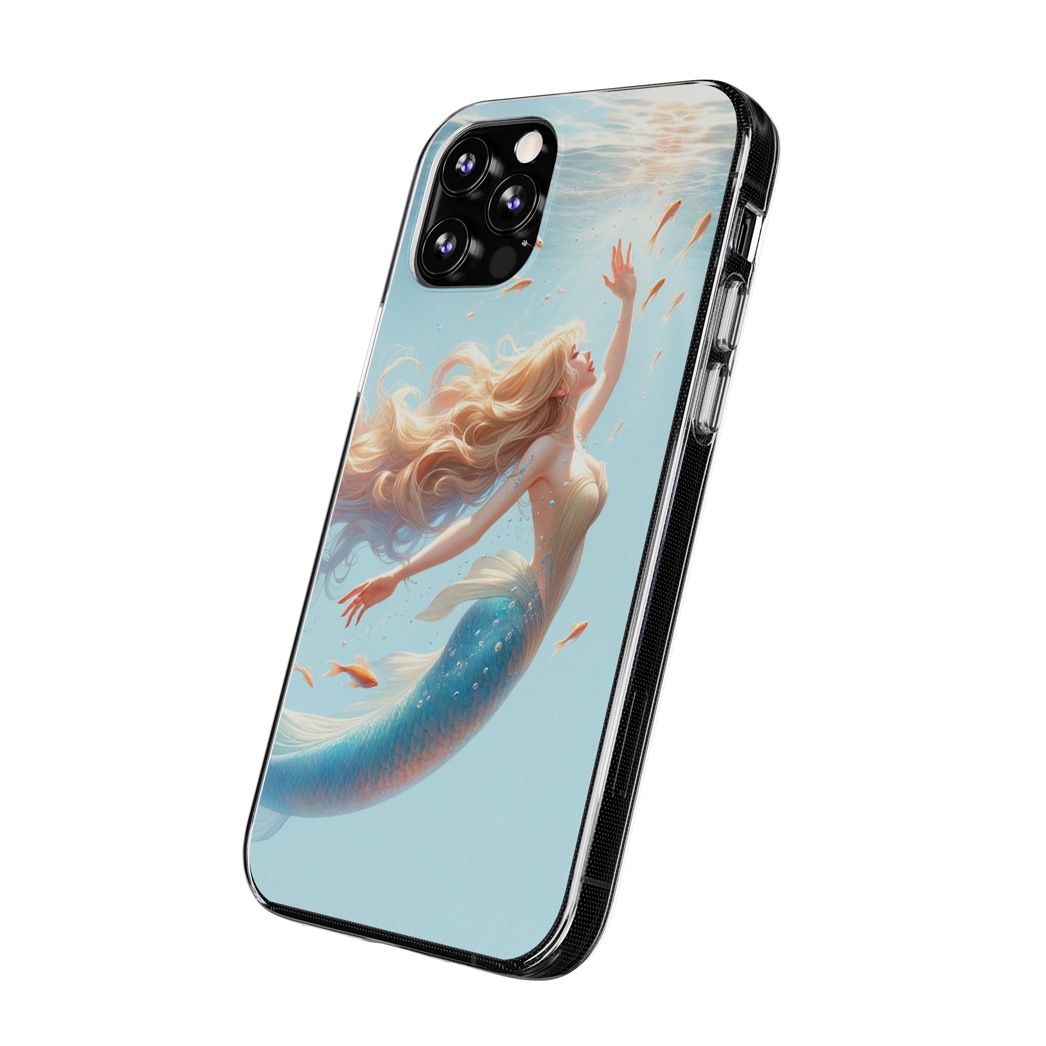 Blond Mermaid - Soft Phone Case