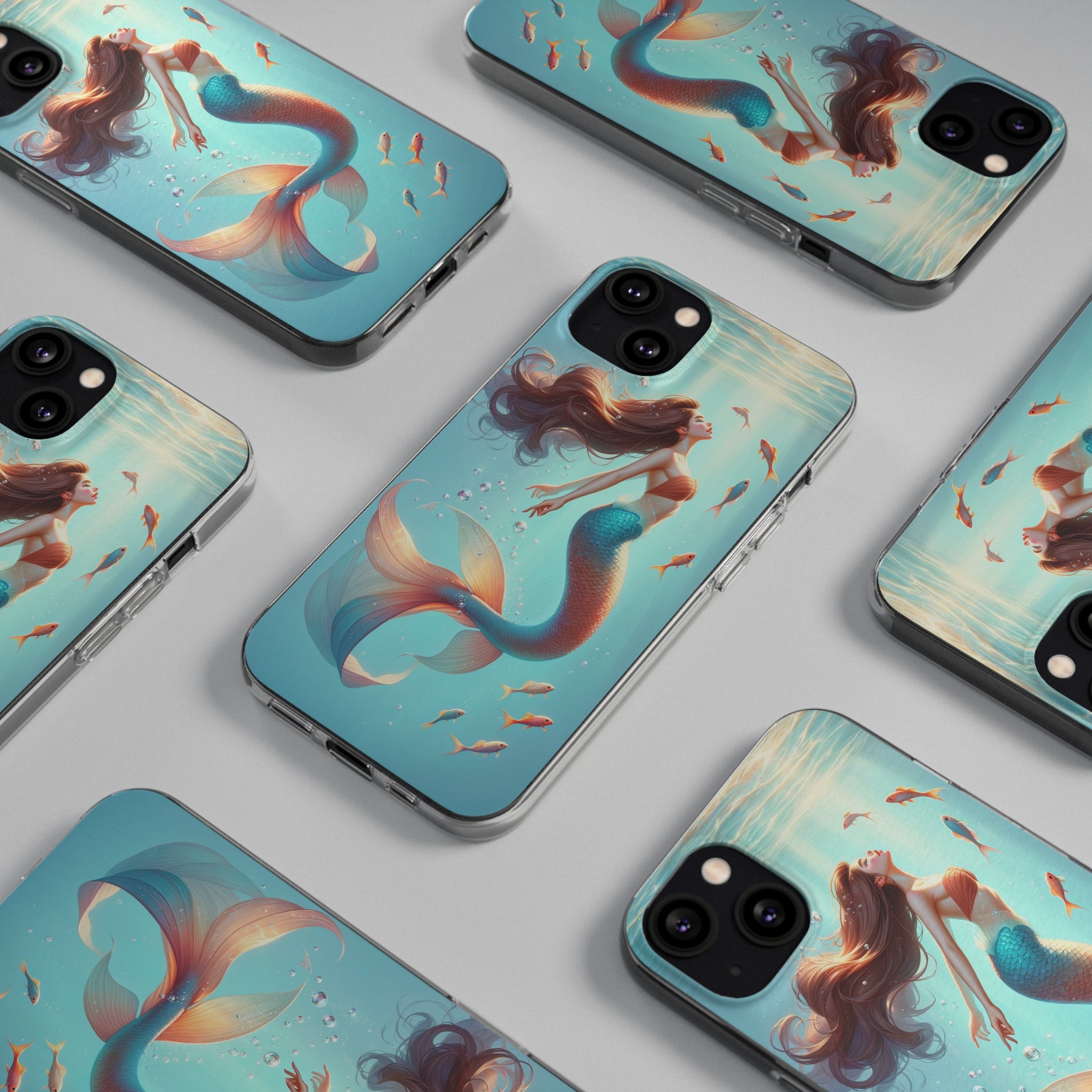 Mermaid - Soft Phone Case