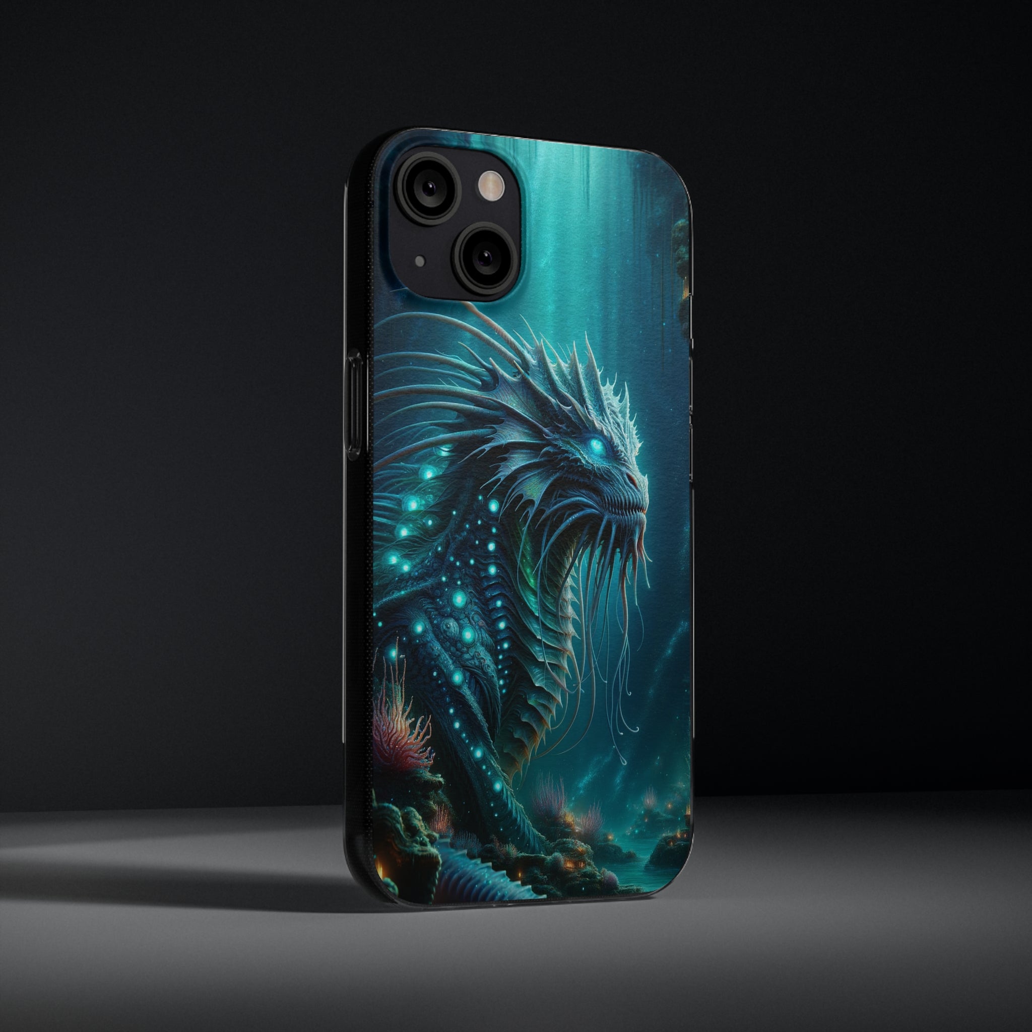 Sea monster - Soft Phone Case