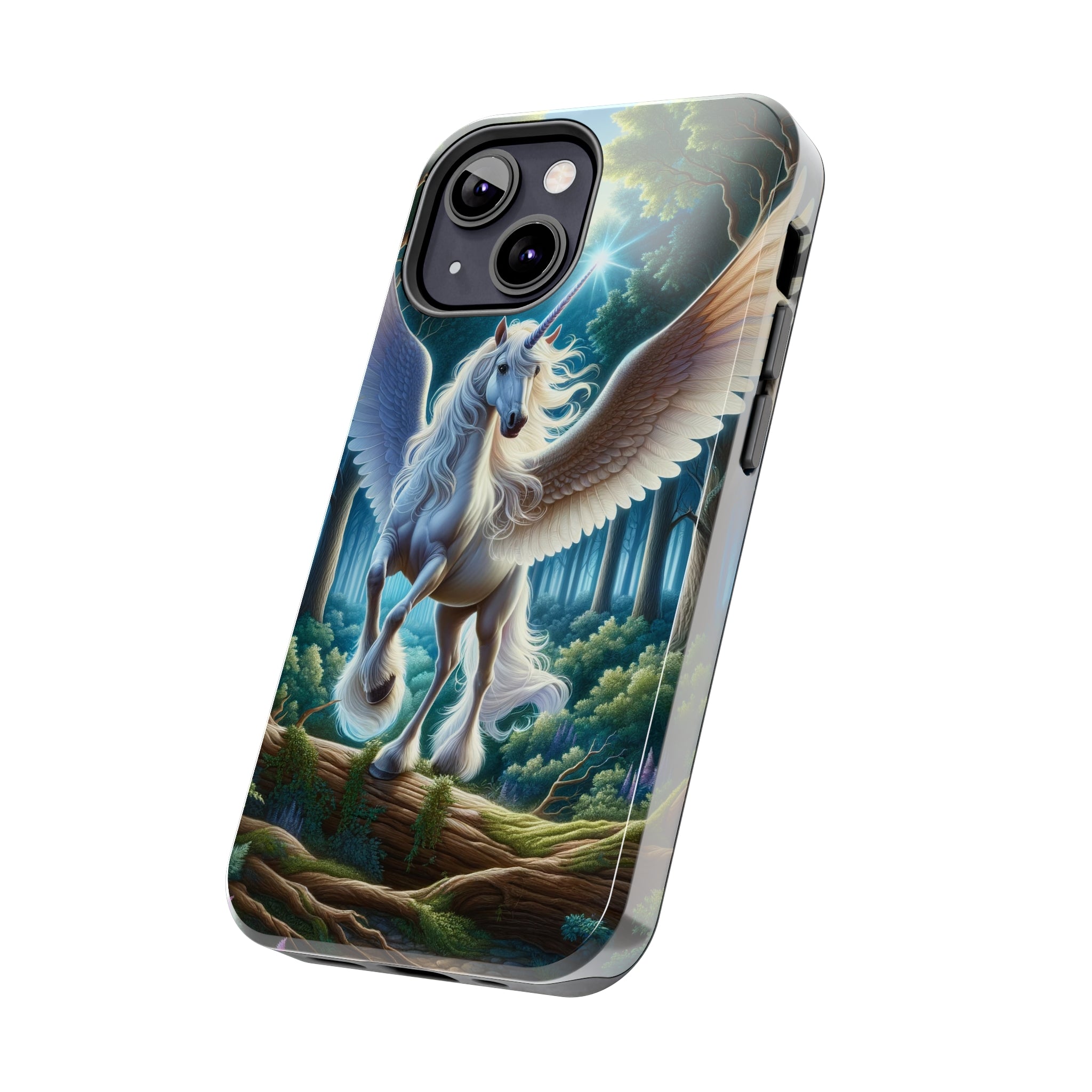 Landing Unicorn - Tough Phone Case