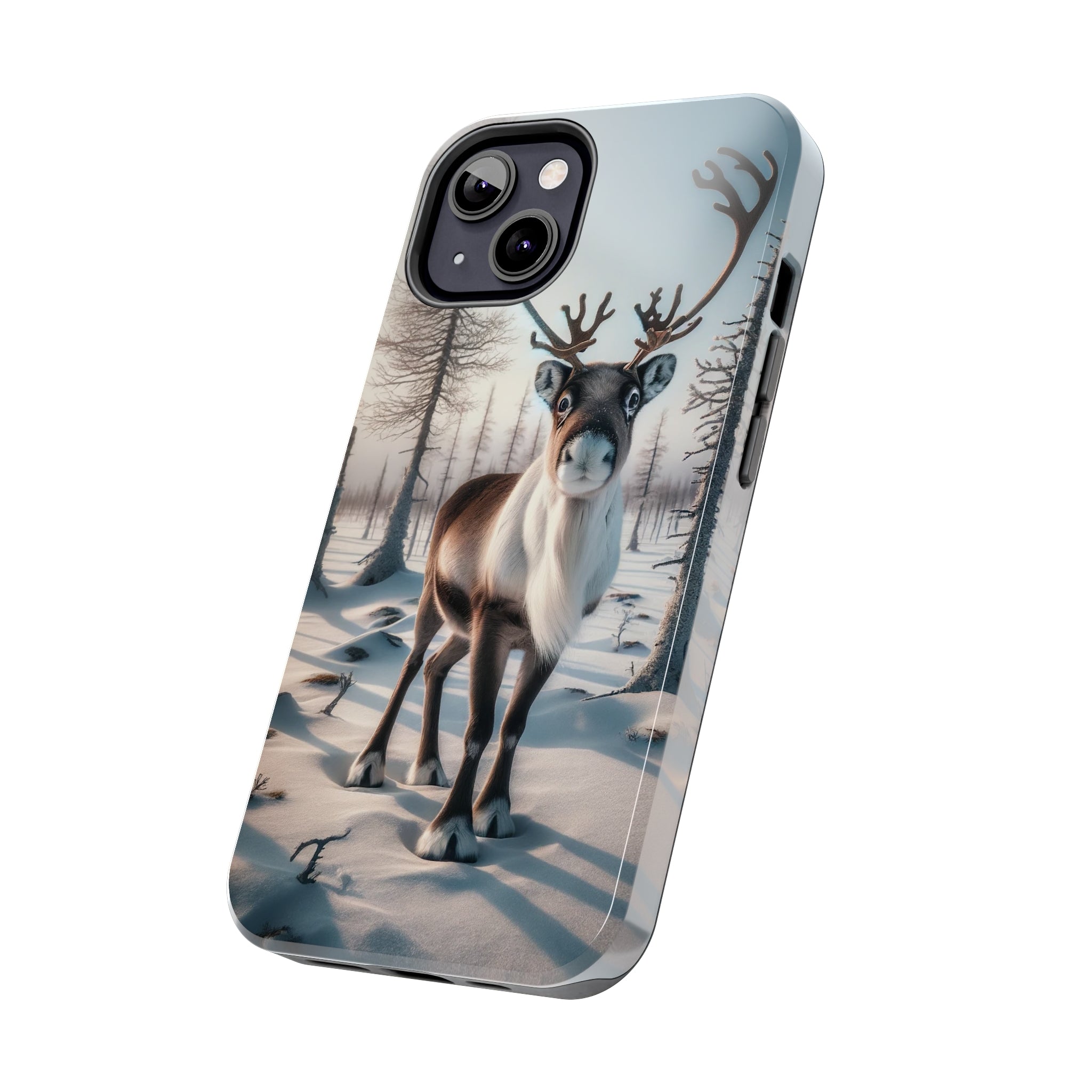 Curious reindeer - Tough Phone Case