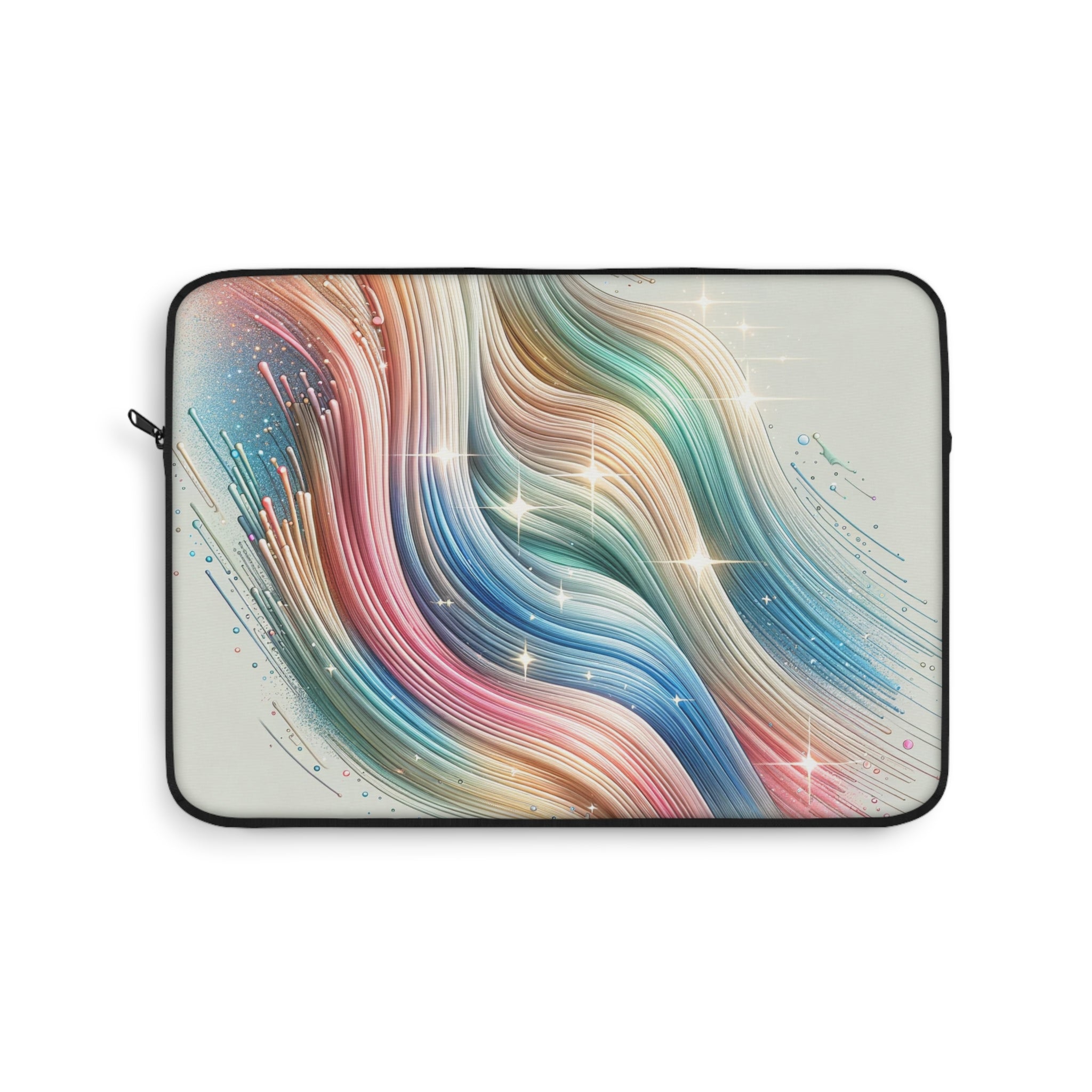 Pastel coloured strokes - Laptop Sleeve