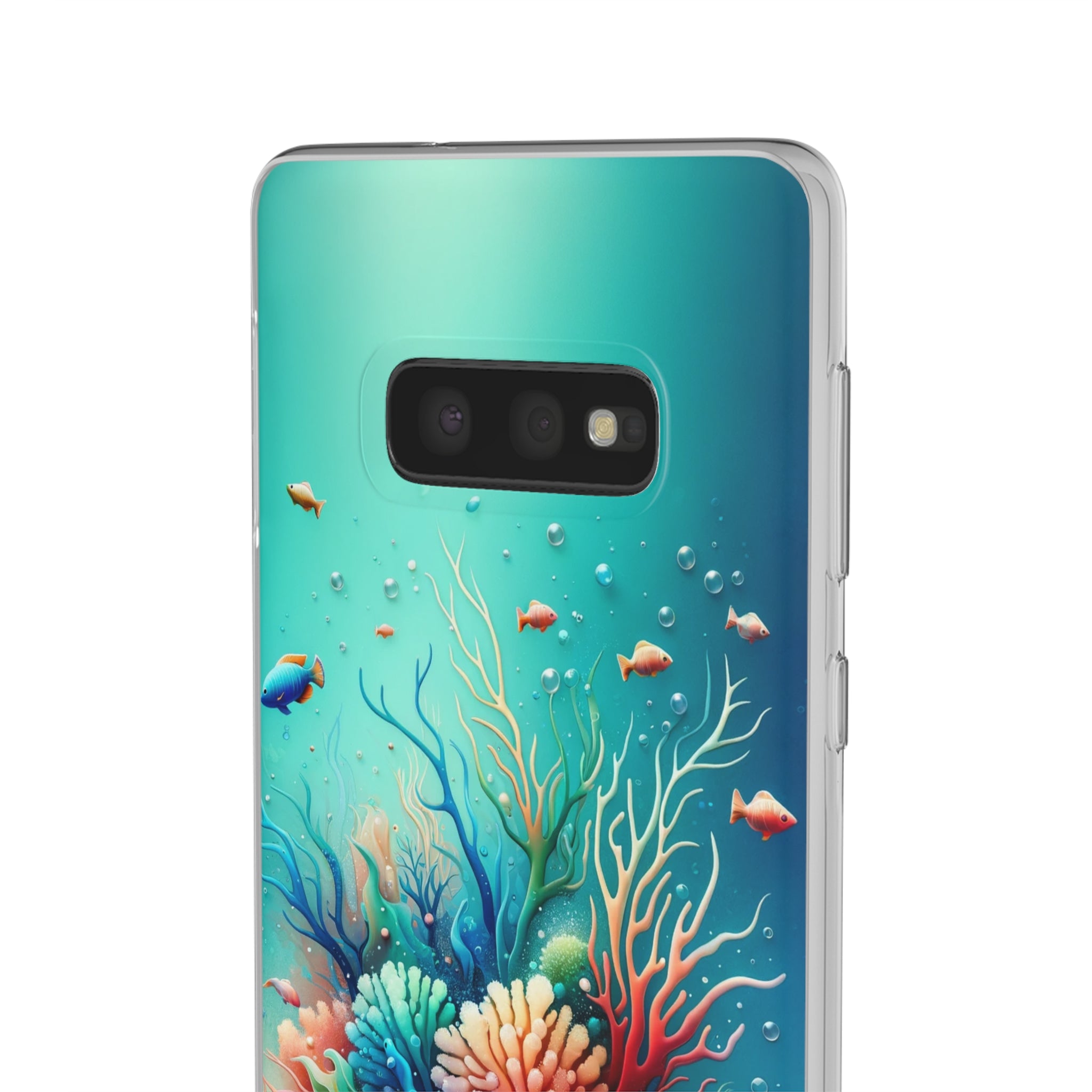 Fish around coral reef - Flexi Case (Samsung only)