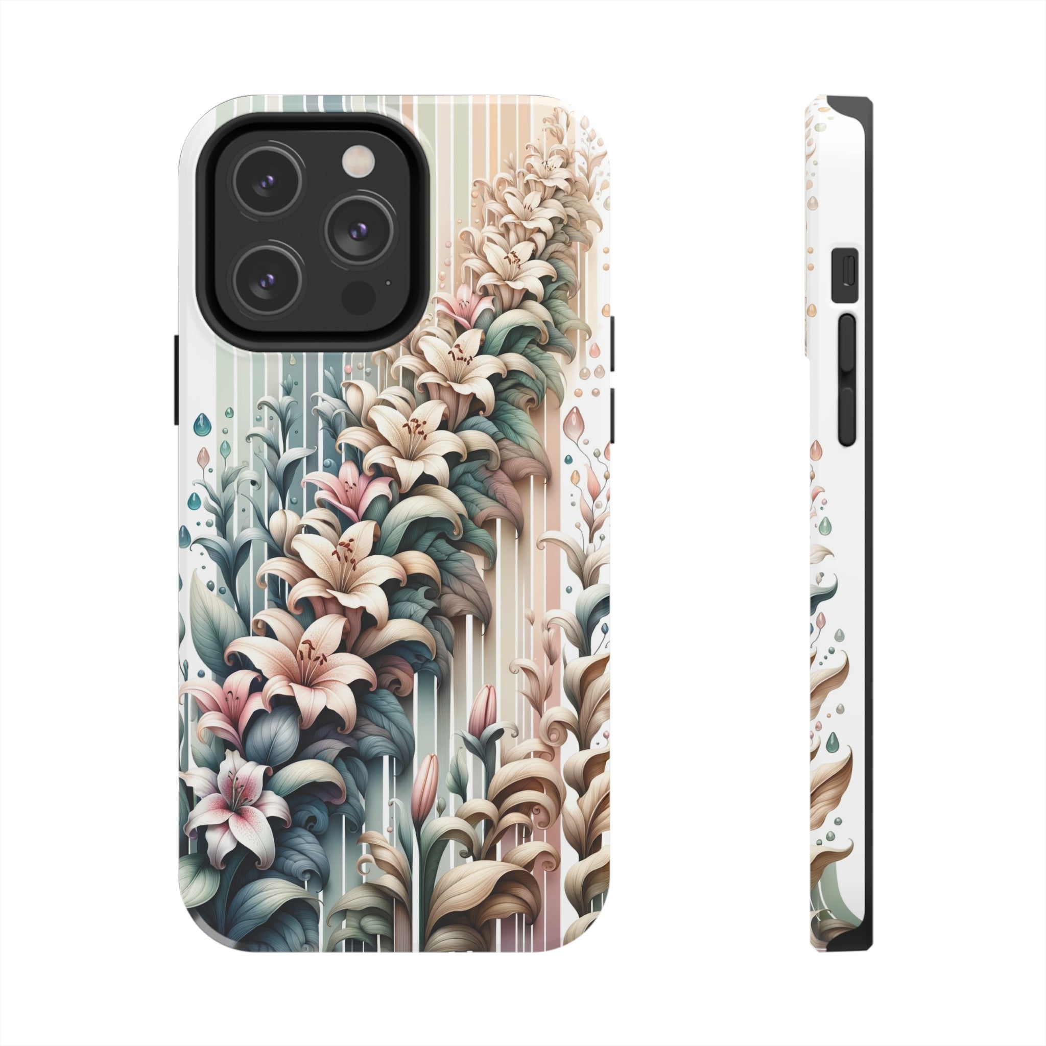 Pastel lilies - Tough Phone Case