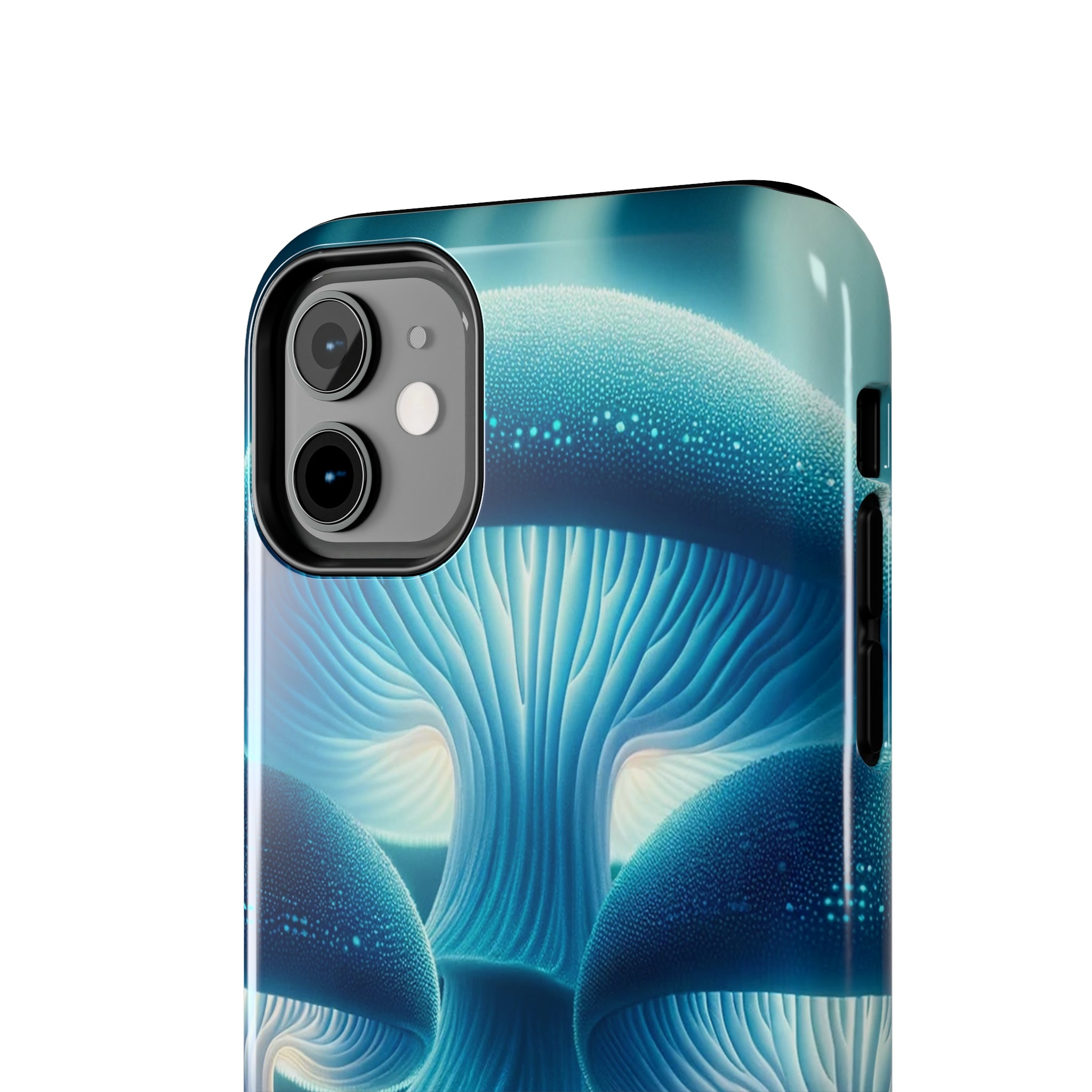 Blue Mushrooms - Tough Phone Case