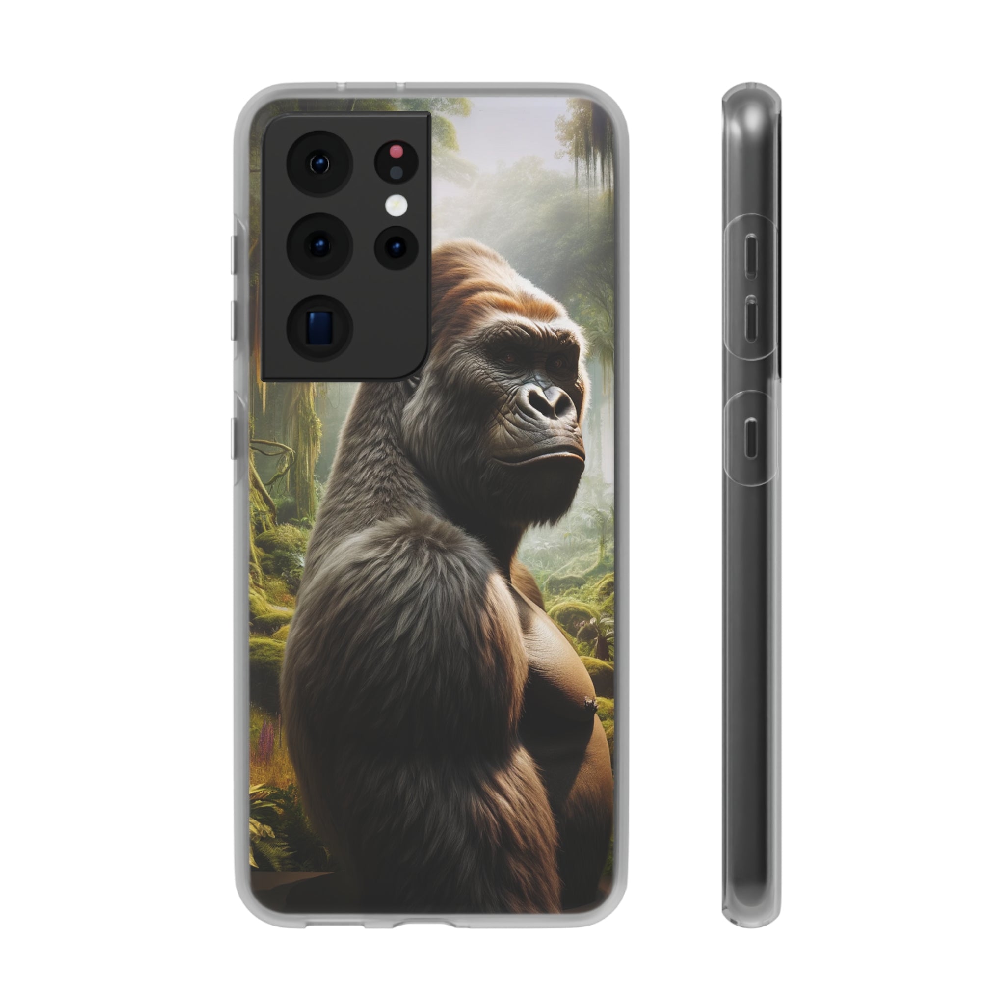 Curious Gorilla - Flexi Case (for Samsung only)