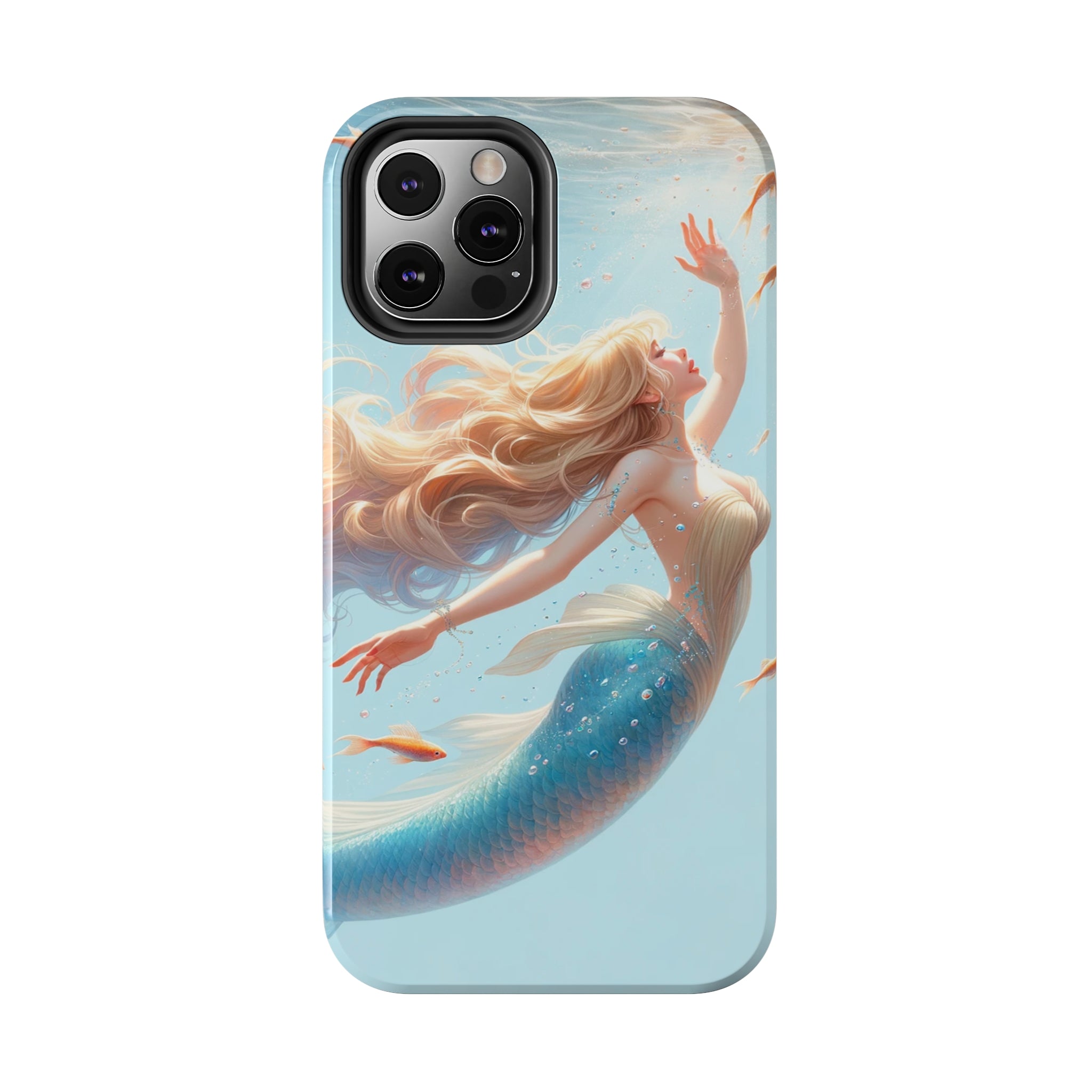 Blond mermaid - Tough Phone Case