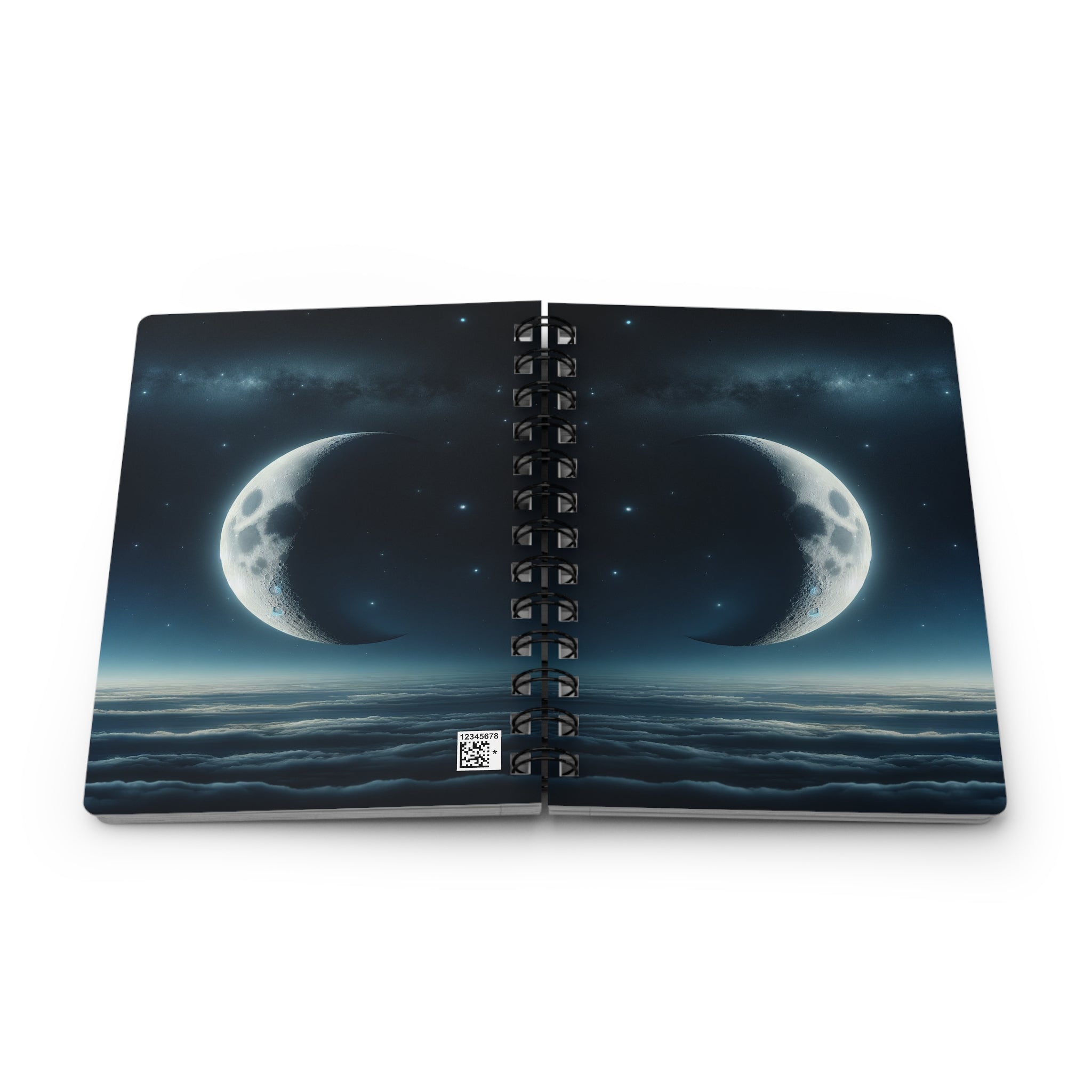 Moon 1 - Spiral Notebook