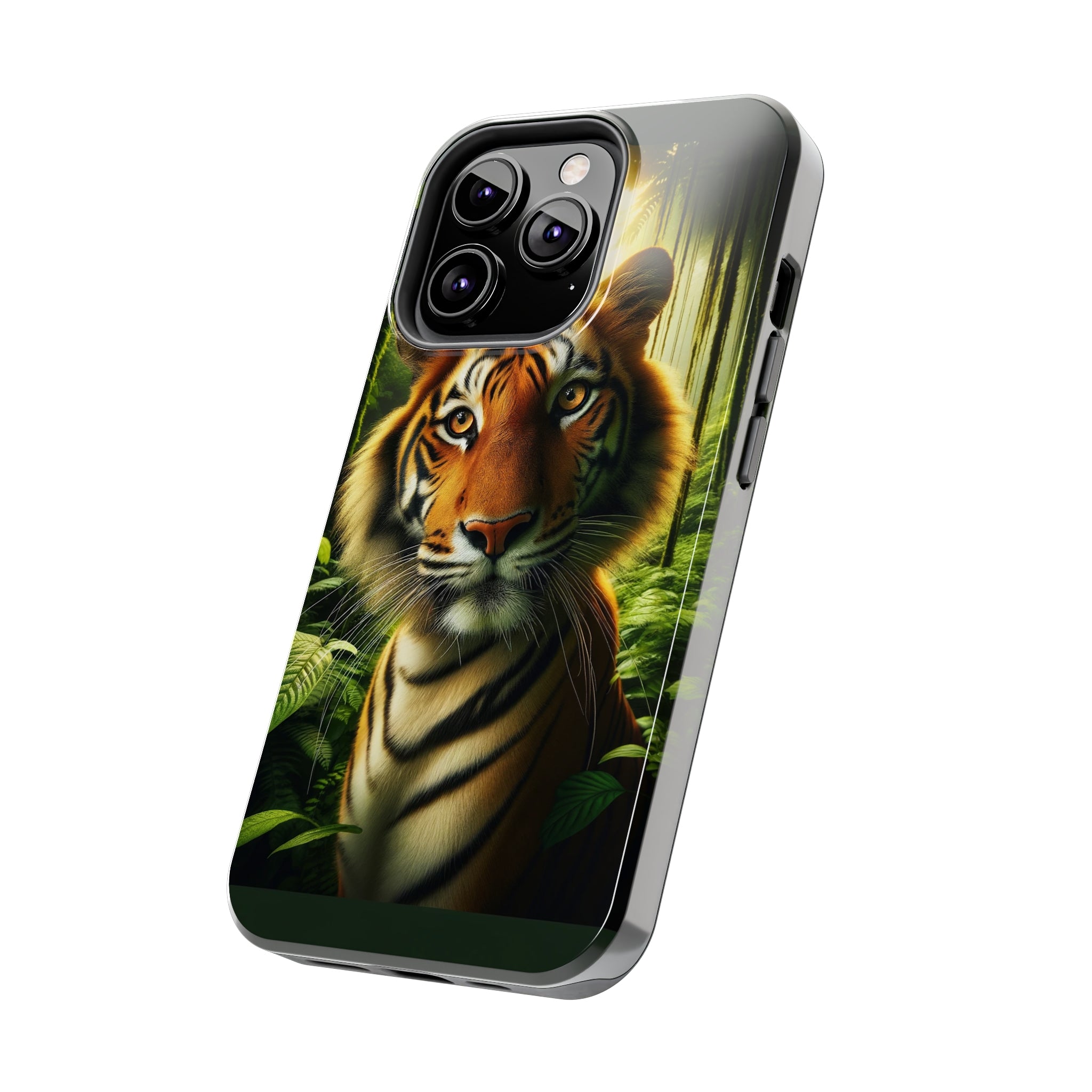 Curious Tiger - Tough Phone Case