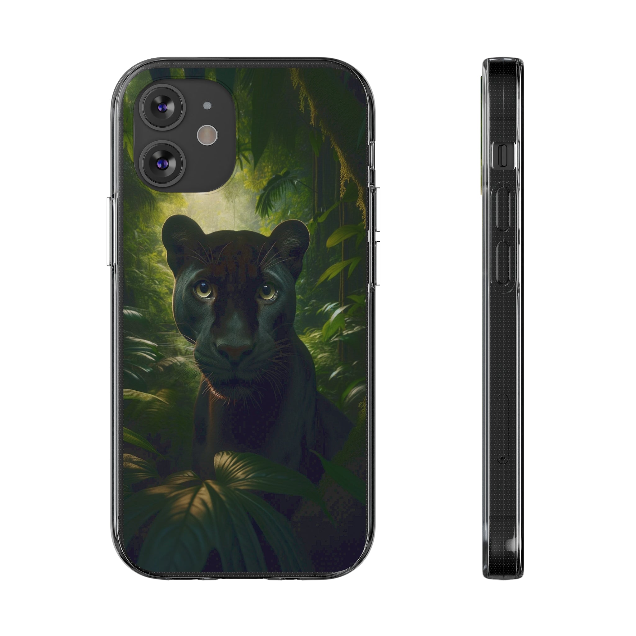 Curious Panther - Soft Phone Case