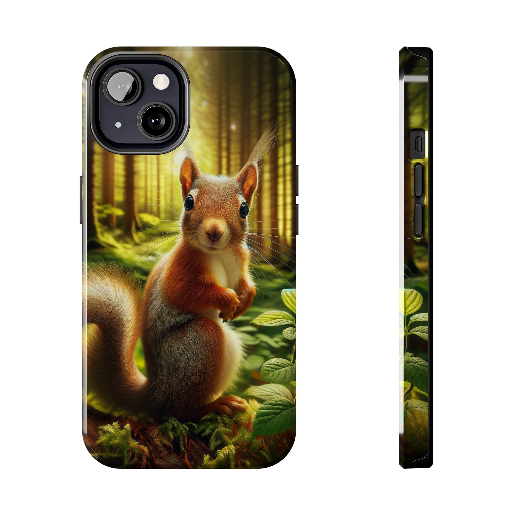 Curious squirrel - Tough Phone Case