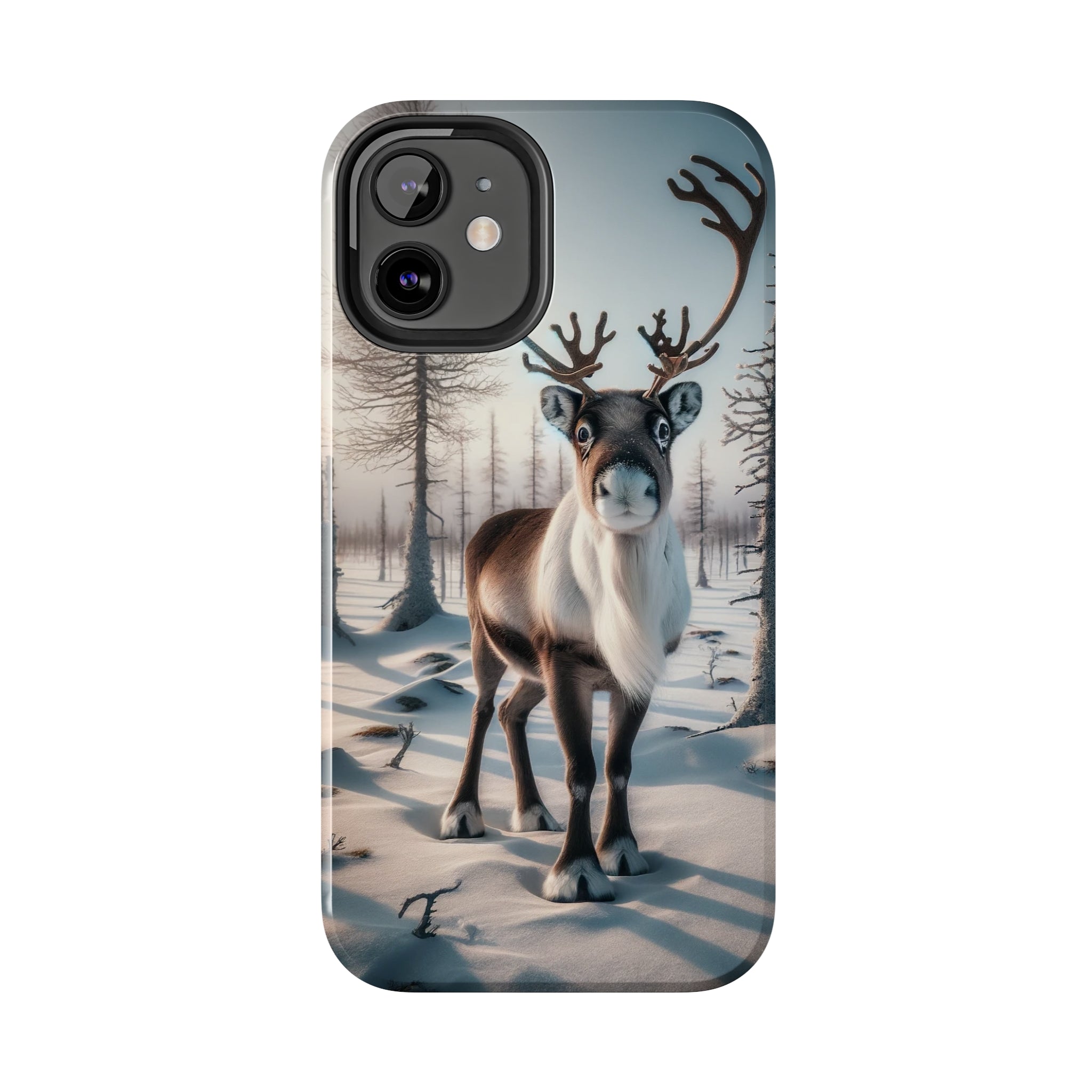 Curious reindeer - Tough Phone Case