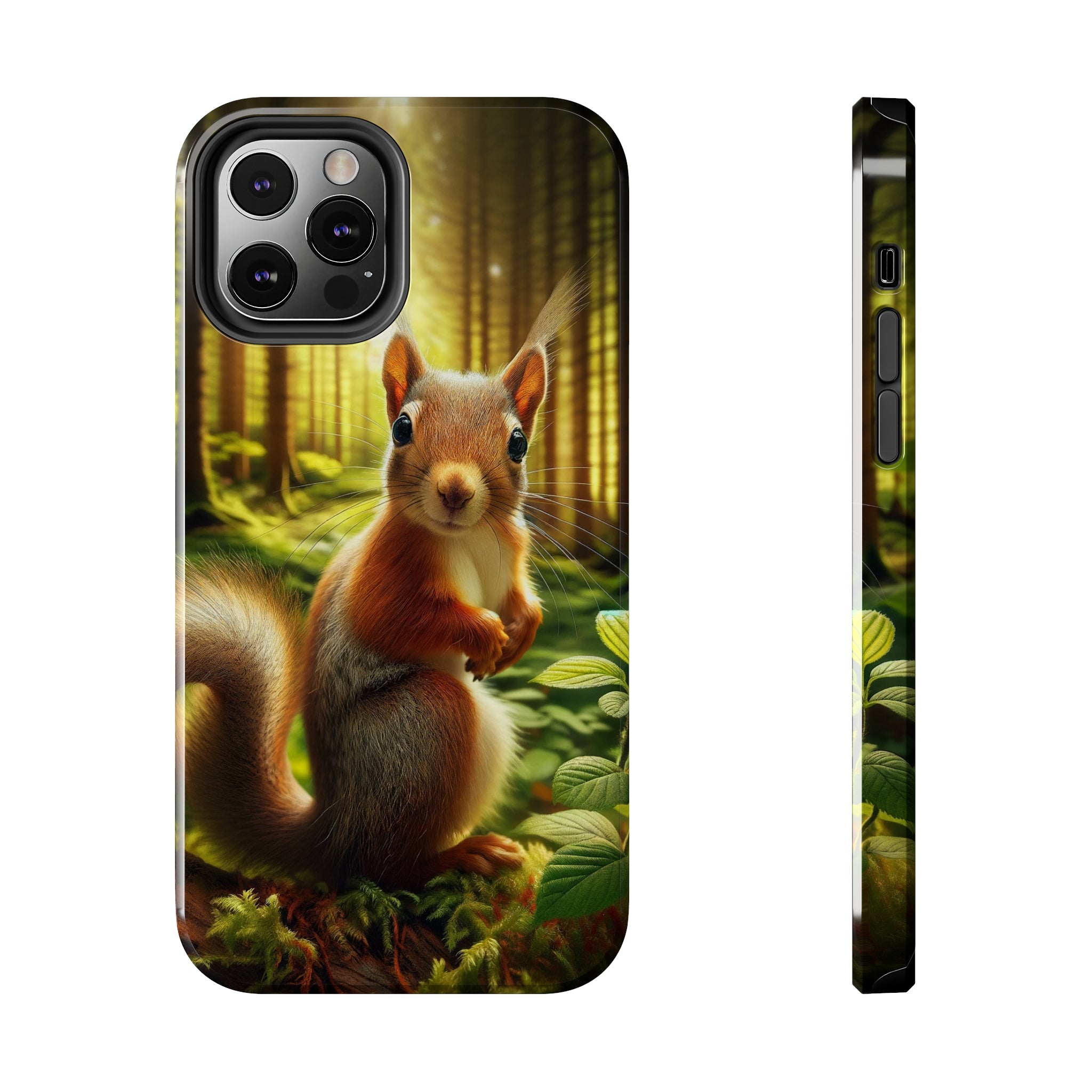 Curious squirrel - Tough Phone Case