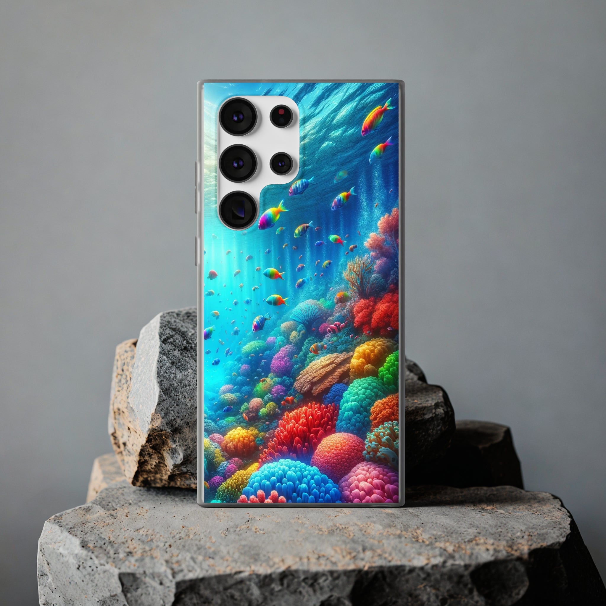 Colourful fish - Flexi Case (Samsung only)