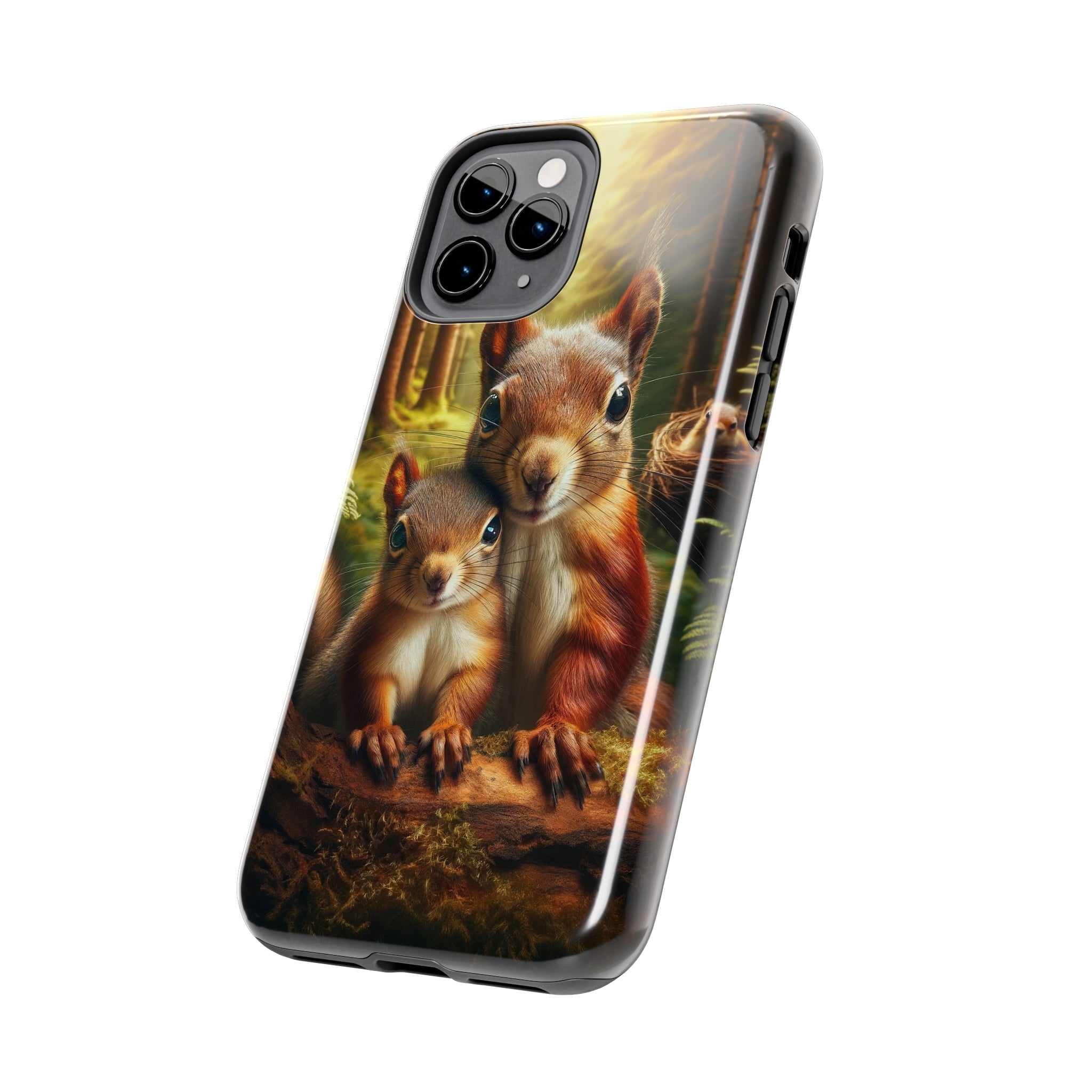 Two squirrels - Tough Phone Case