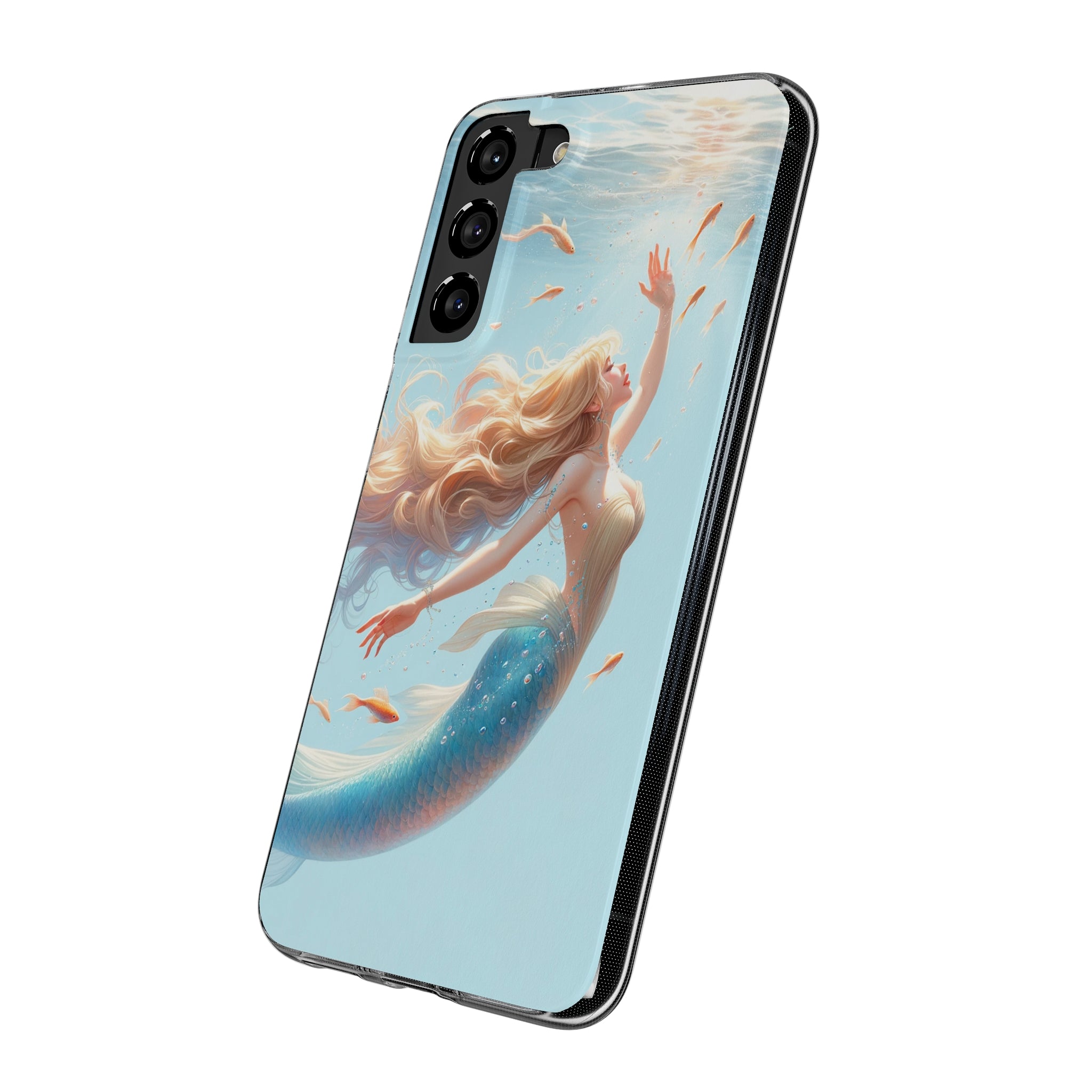 Blond Mermaid - Soft Phone Case