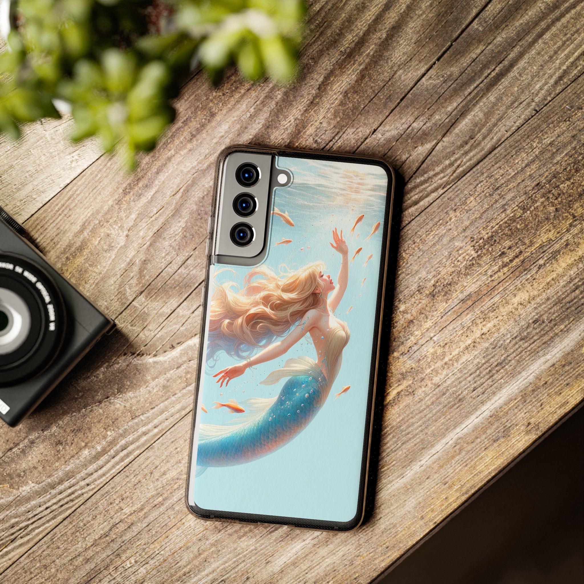 Blond Mermaid - Soft Phone Case