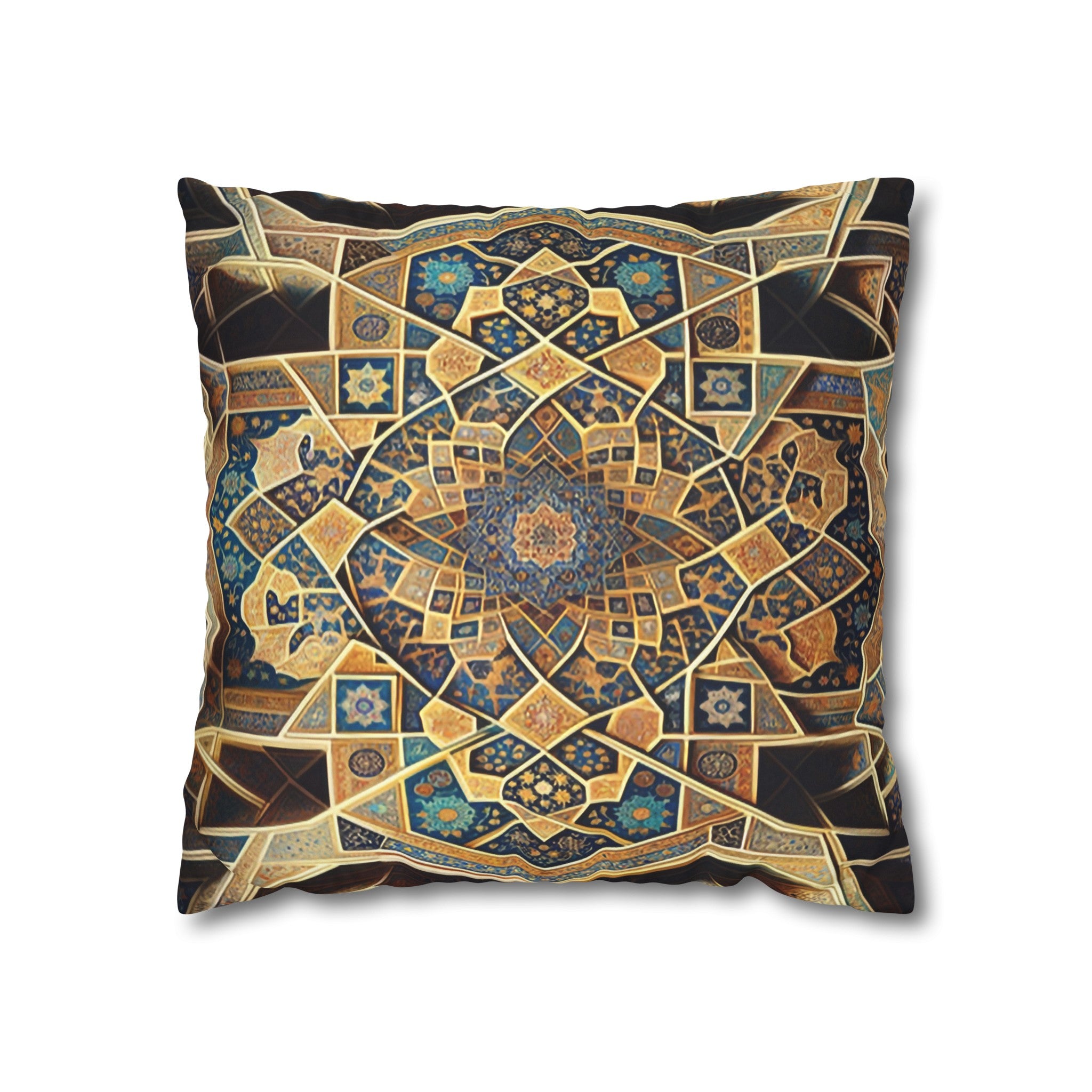 Persian Art (3) - Suede Square Pillowcase