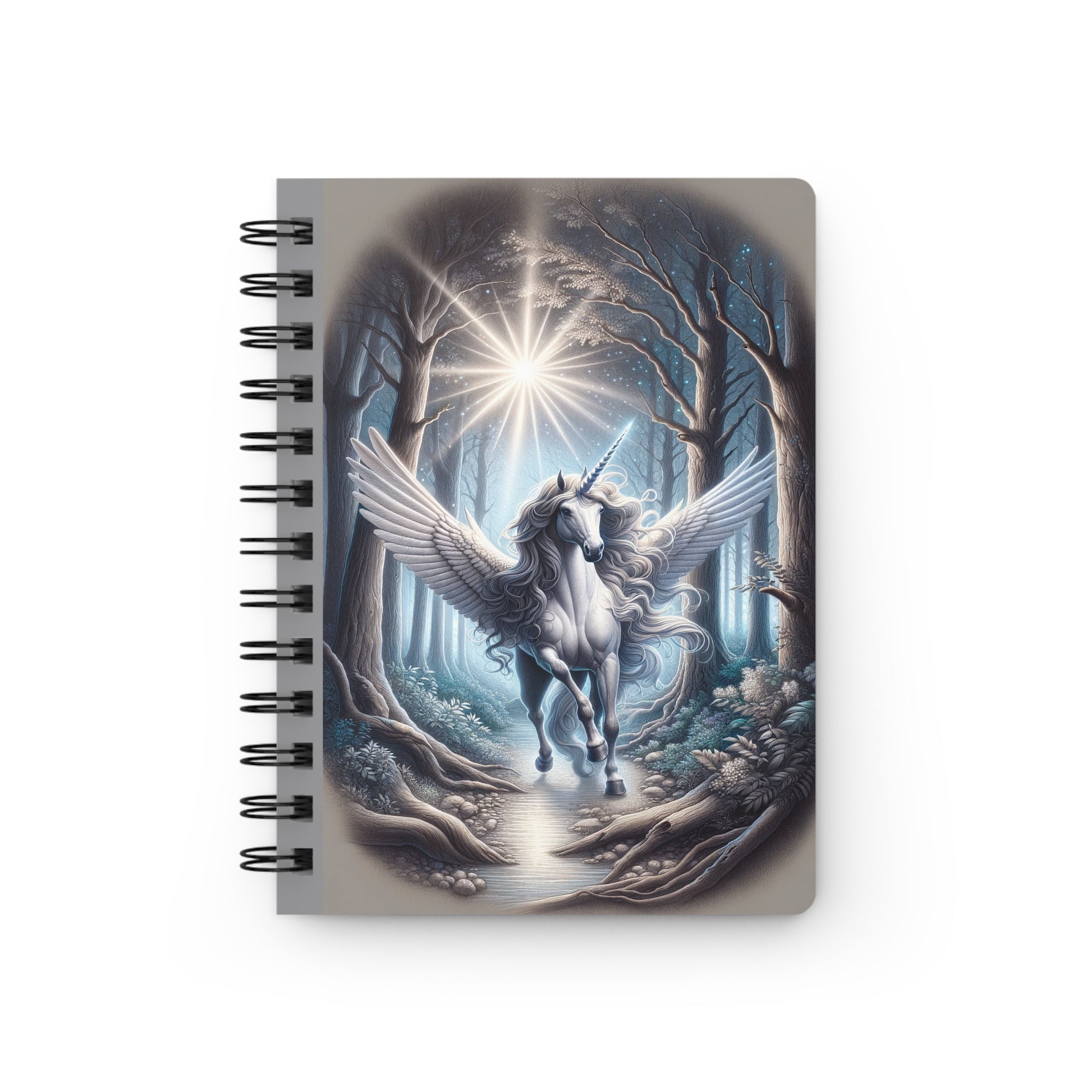 Unicorn 1 - Spiral Notebook