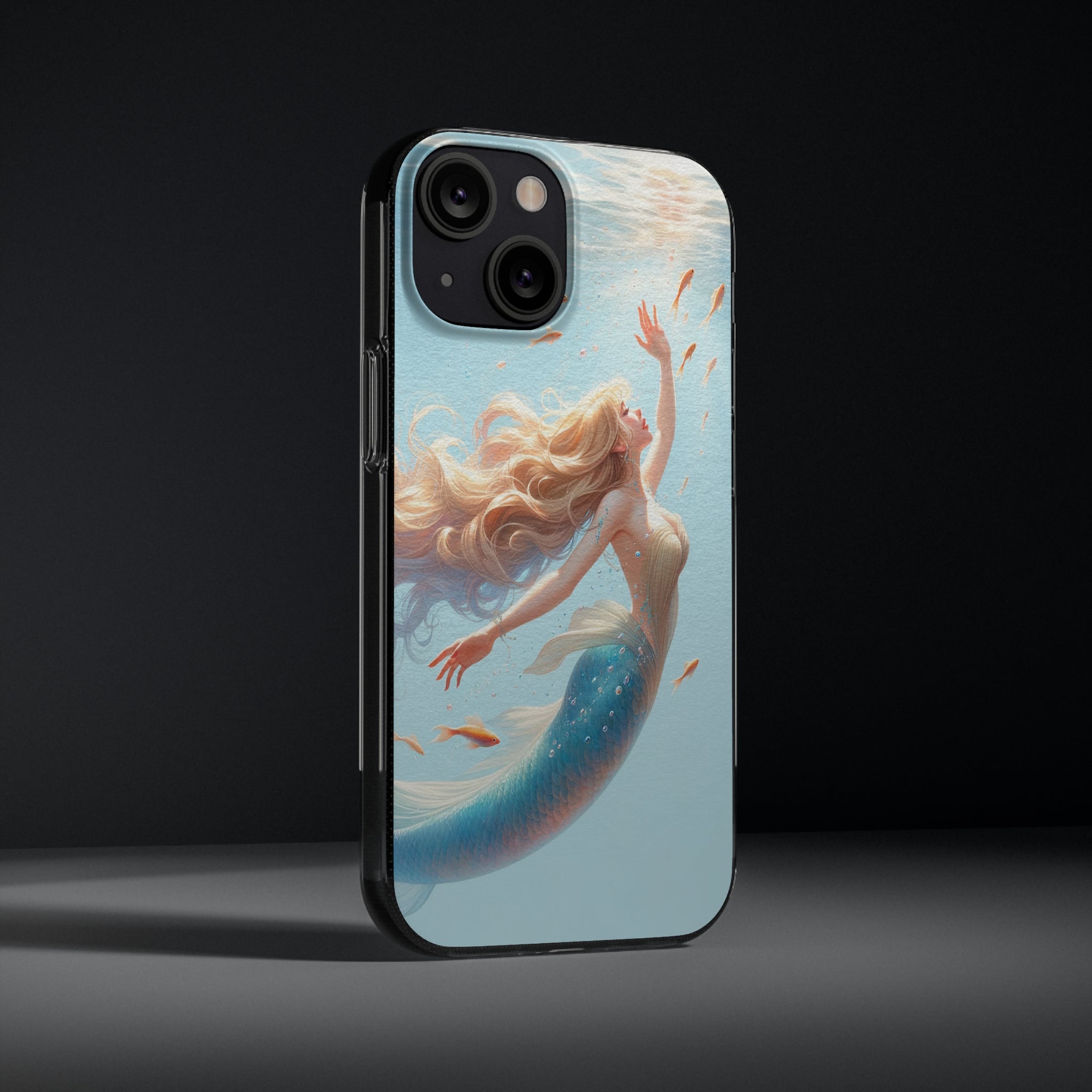 Blond Mermaid - Soft Phone Case