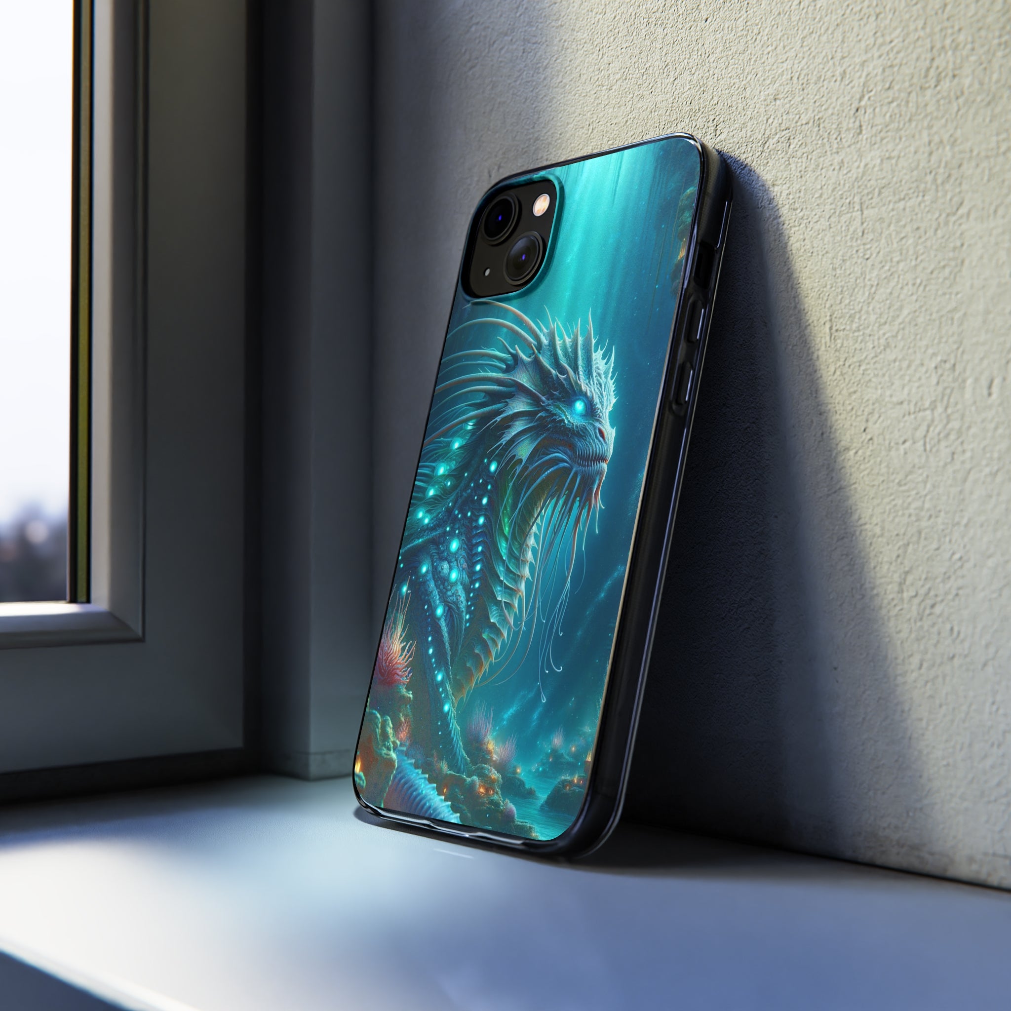 Sea monster - Soft Phone Case