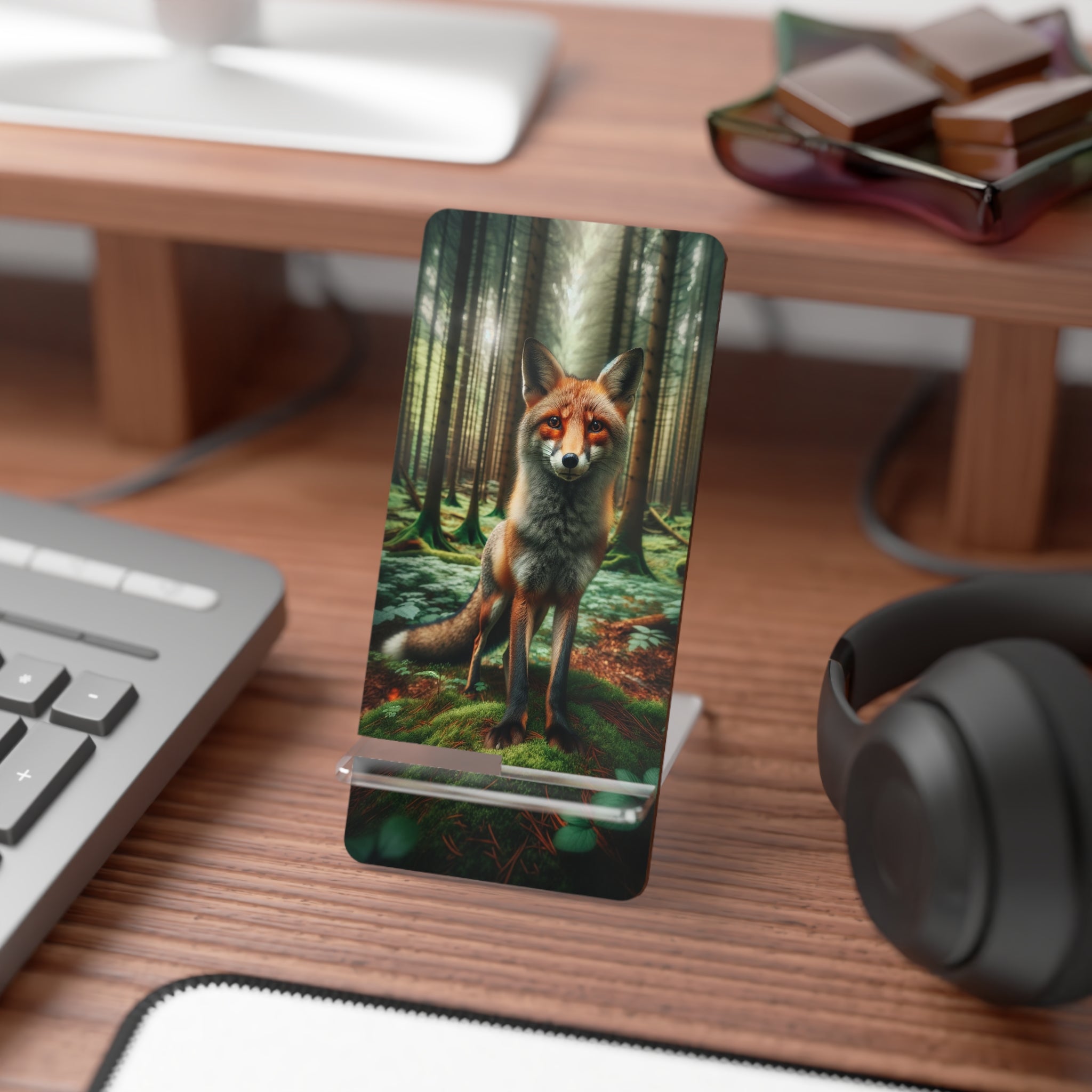 Curious Fox - Smartphone Stand