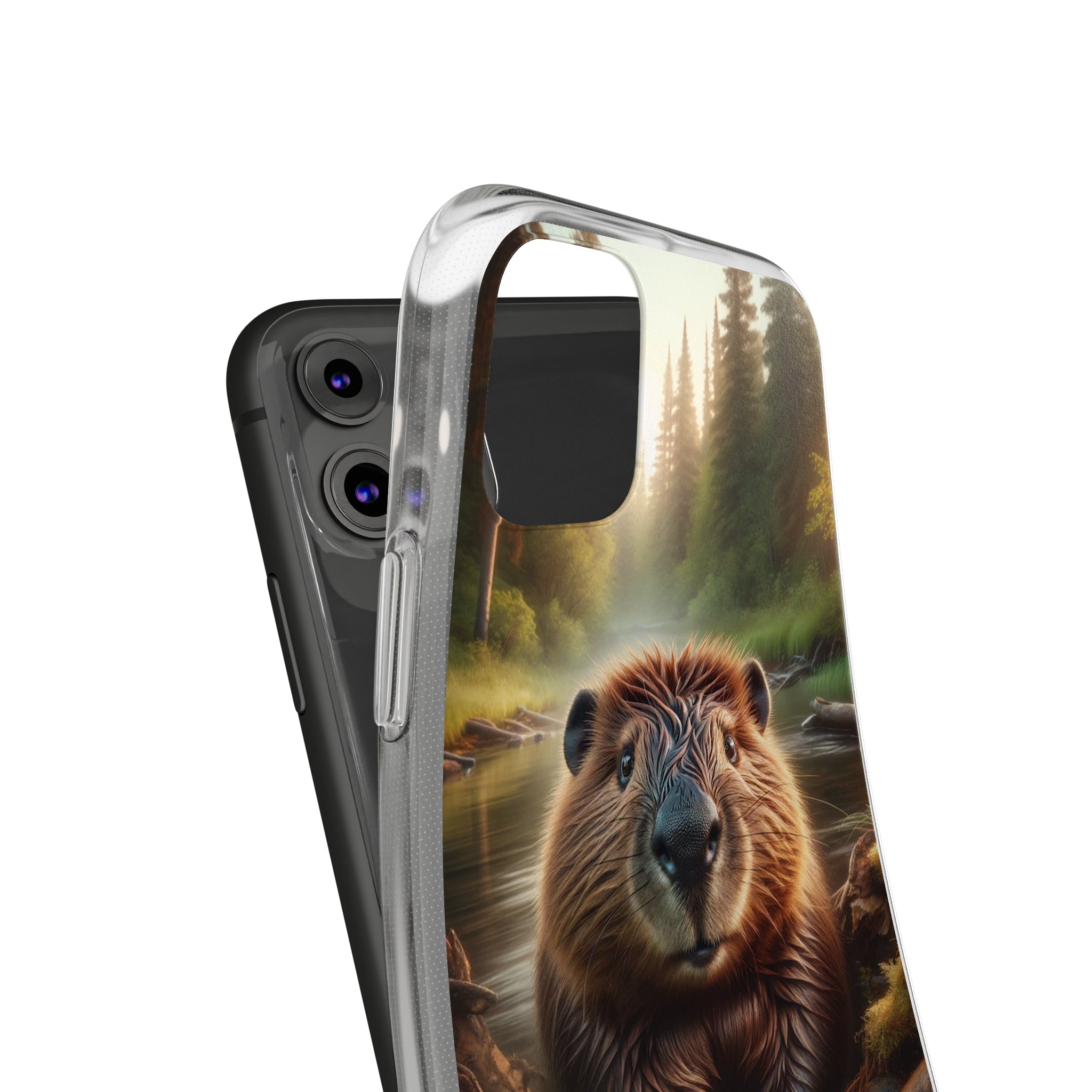 Sad Beaver - Soft Phone Case