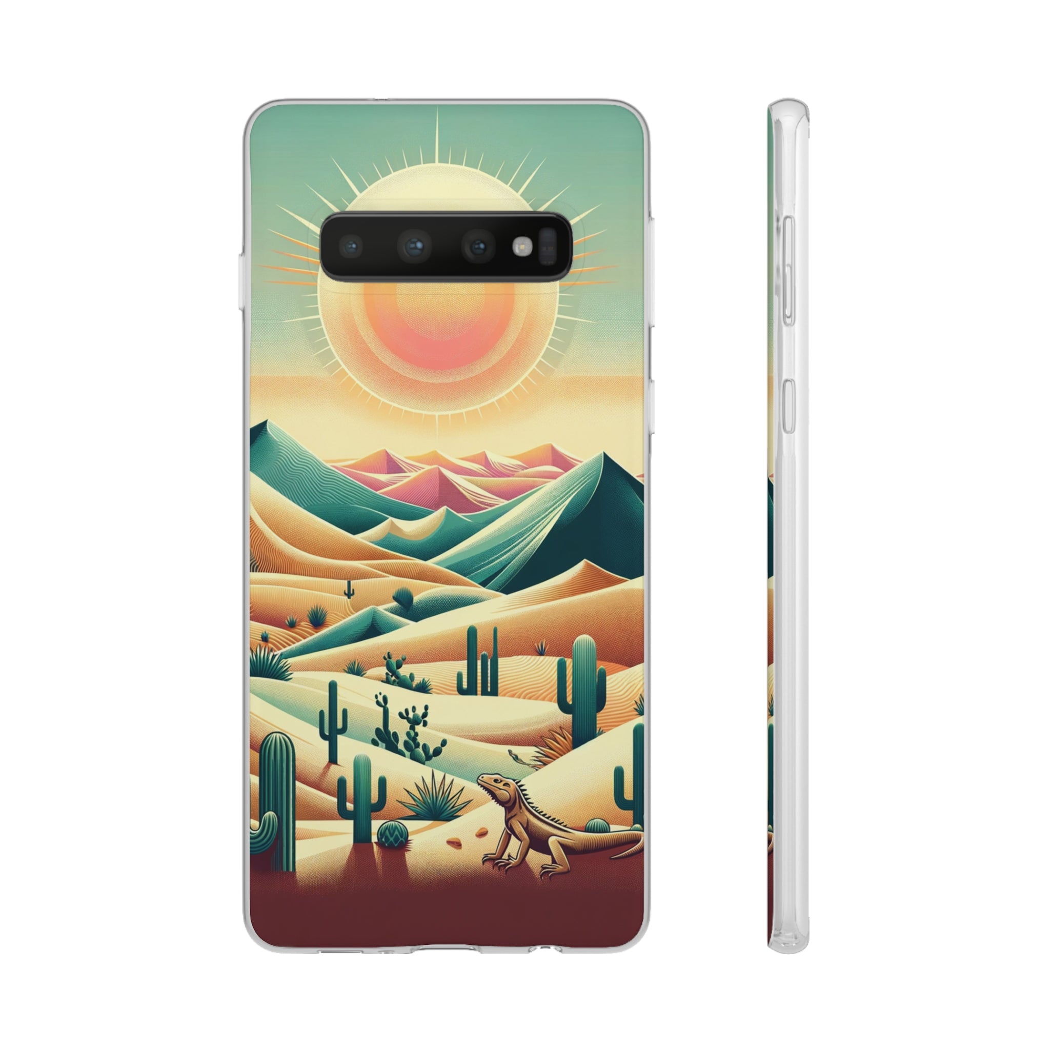 Iguana in the desert - Flexi Case (Samsung only)