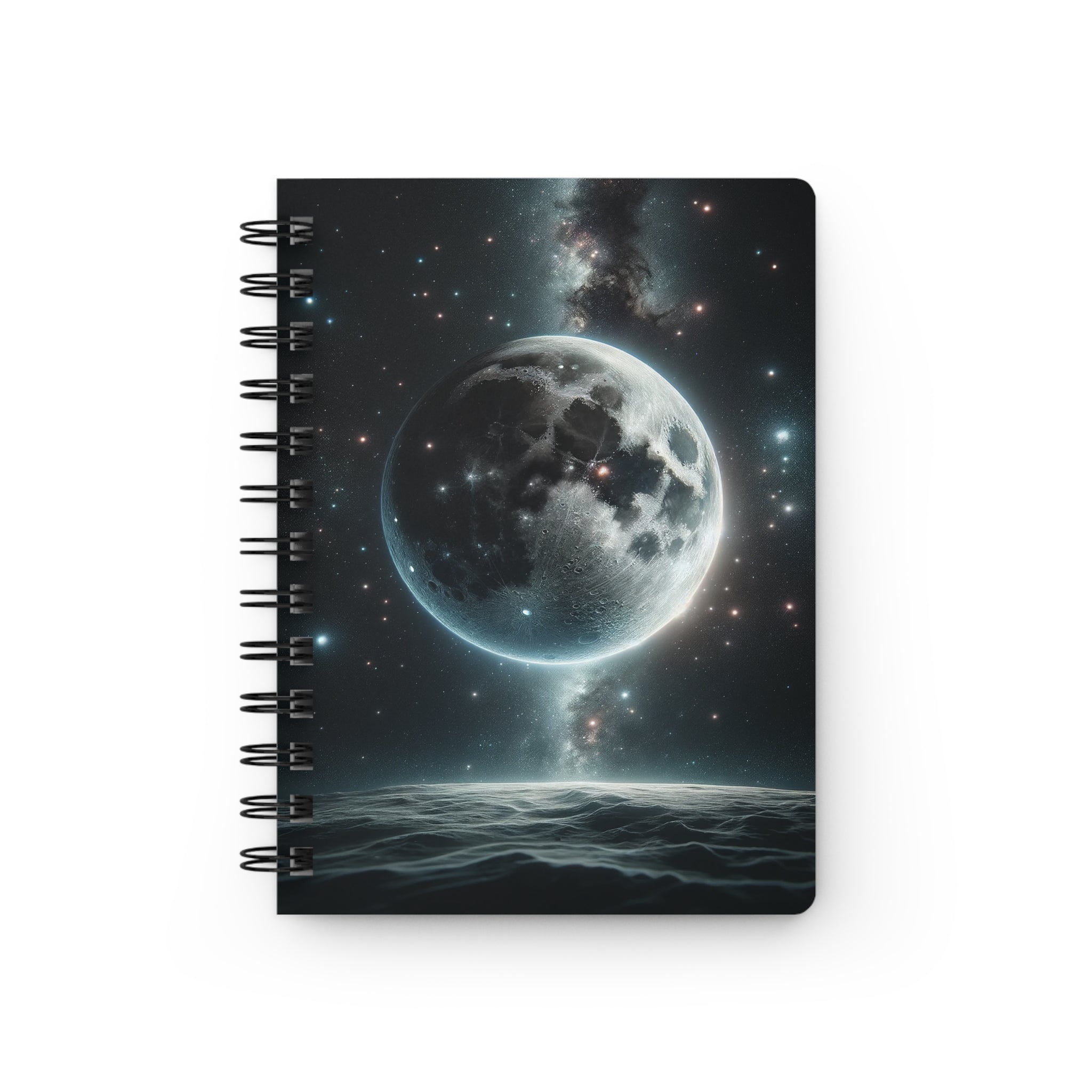 Moon 2 - Spiral Notebook