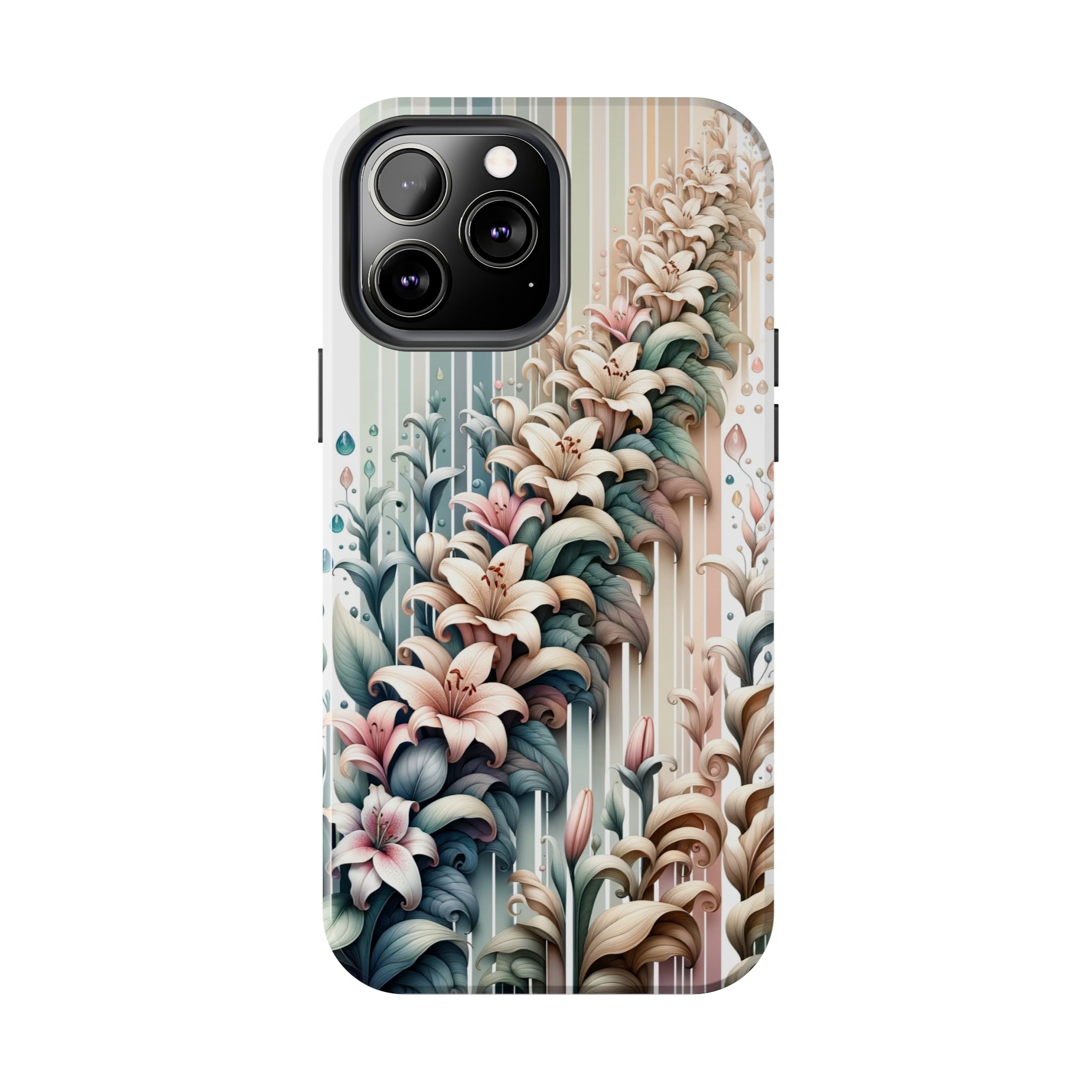 Pastel lilies - Tough Phone Case