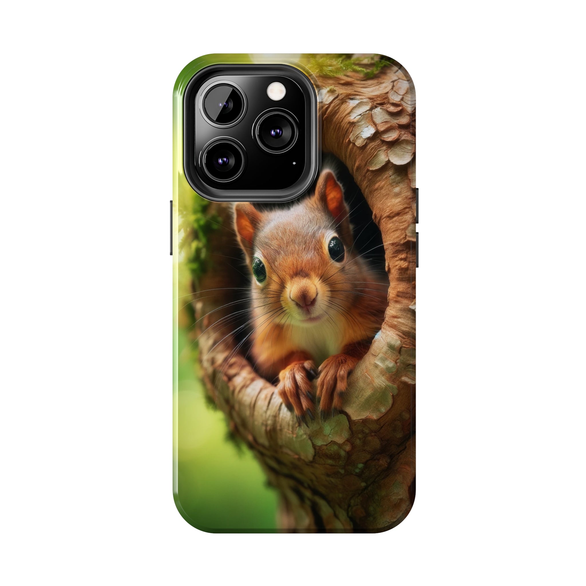 Squirrel in a tree - Tough Phone Case