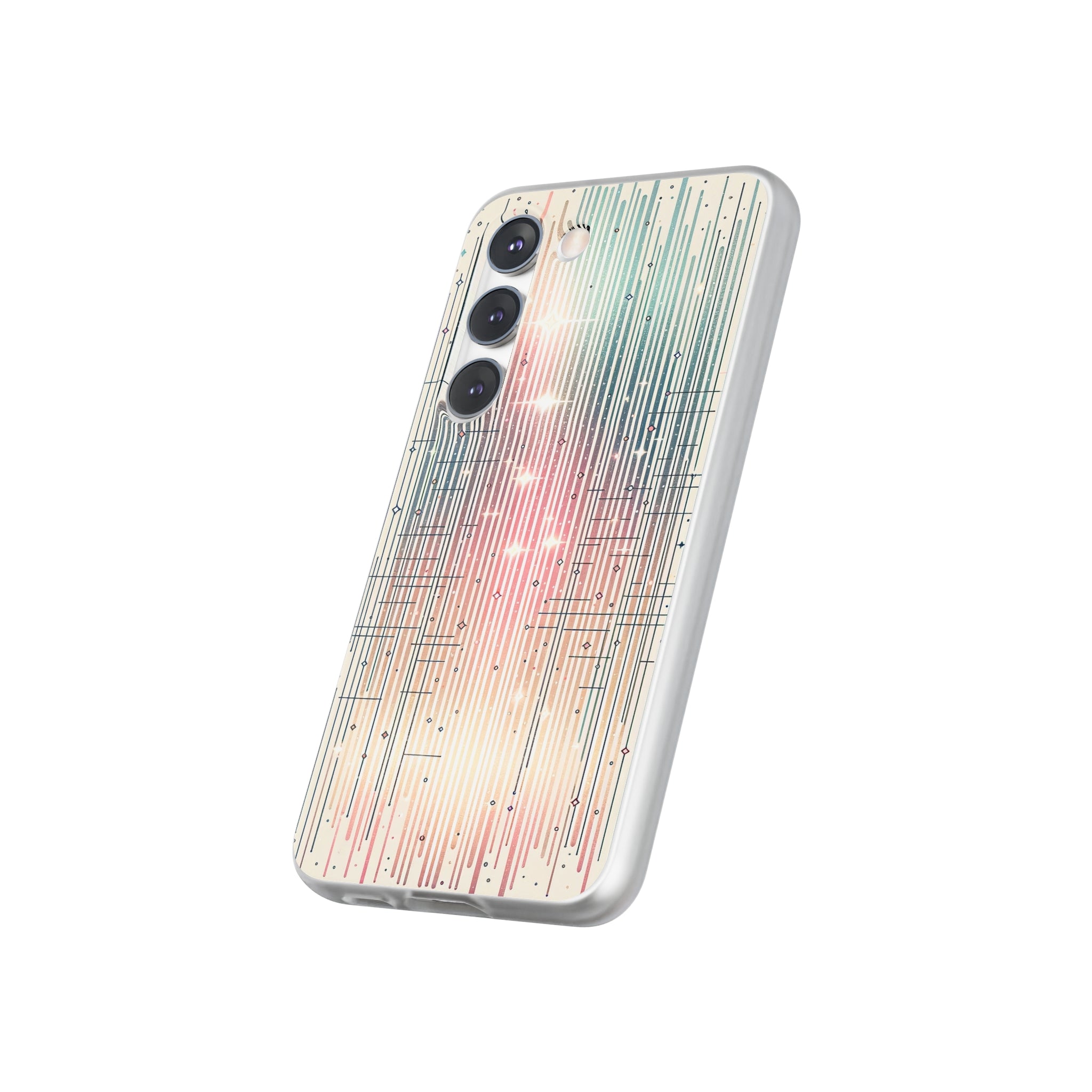 Pastel Lines- Flexi Case (Samsung only)