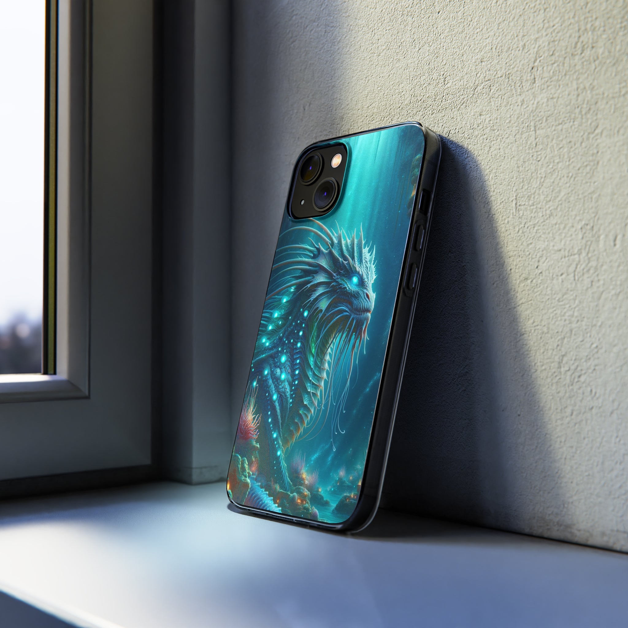 Sea monster - Soft Phone Case