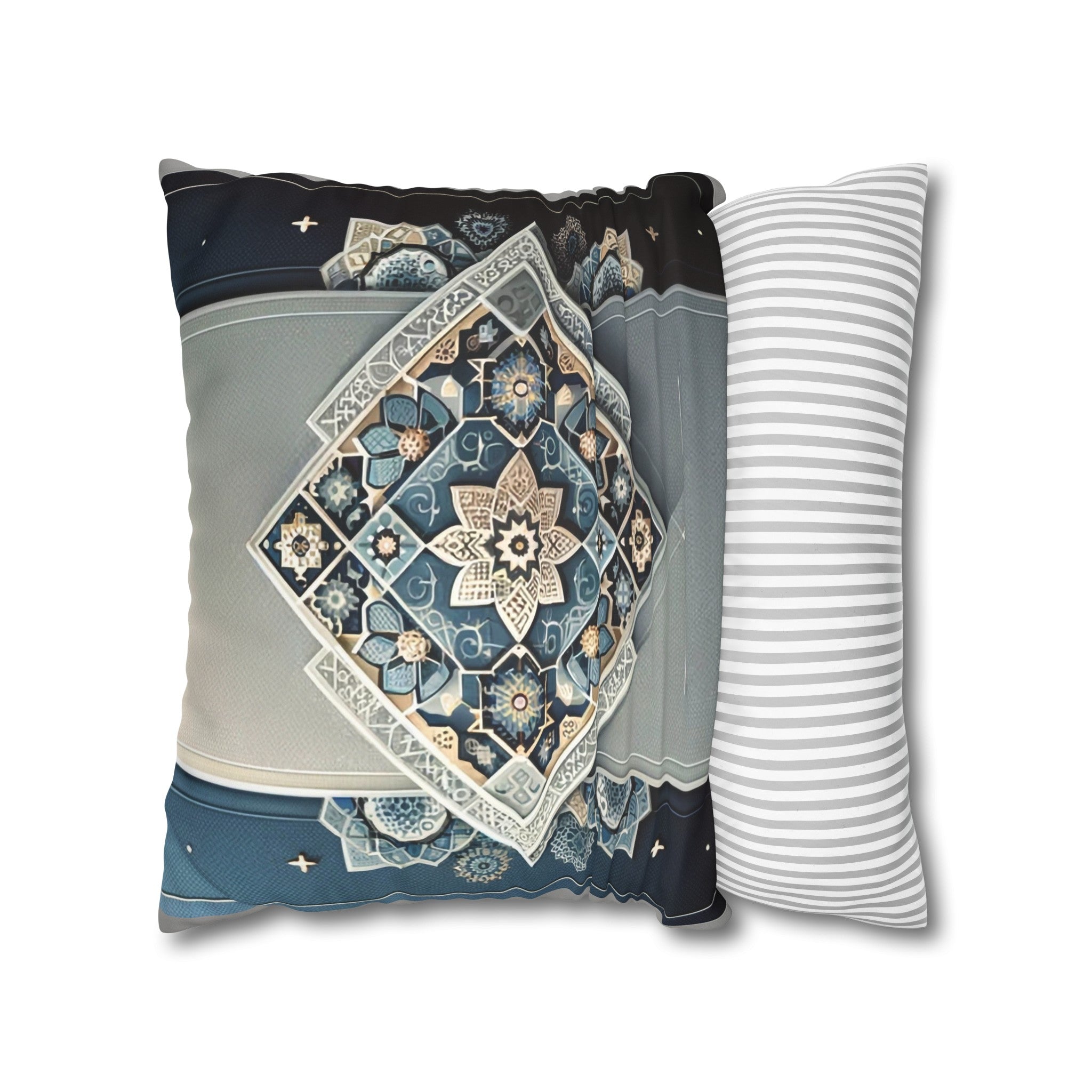 Islamic Art (7) - Suede Square Pillowcase