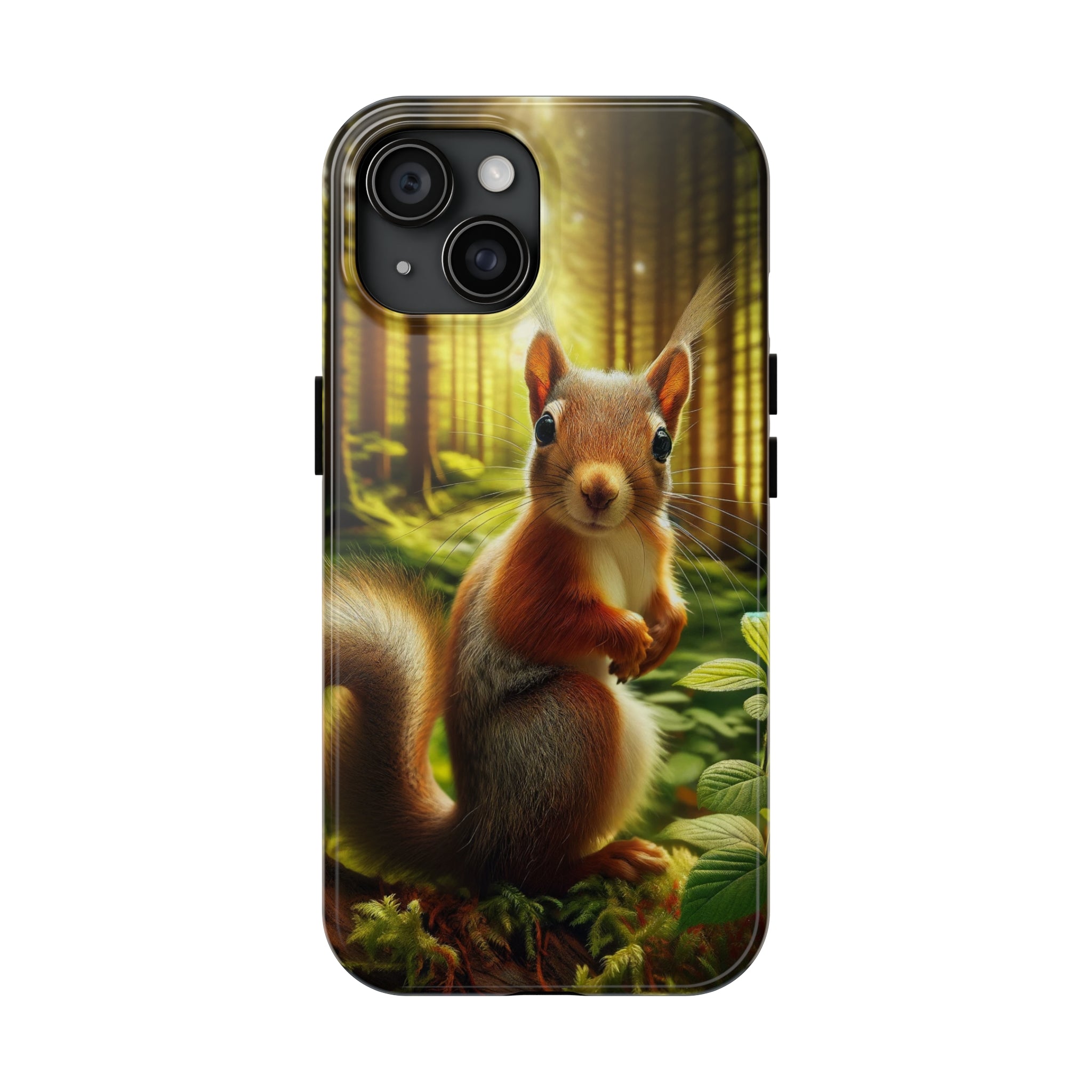 Curious squirrel - Tough Phone Case