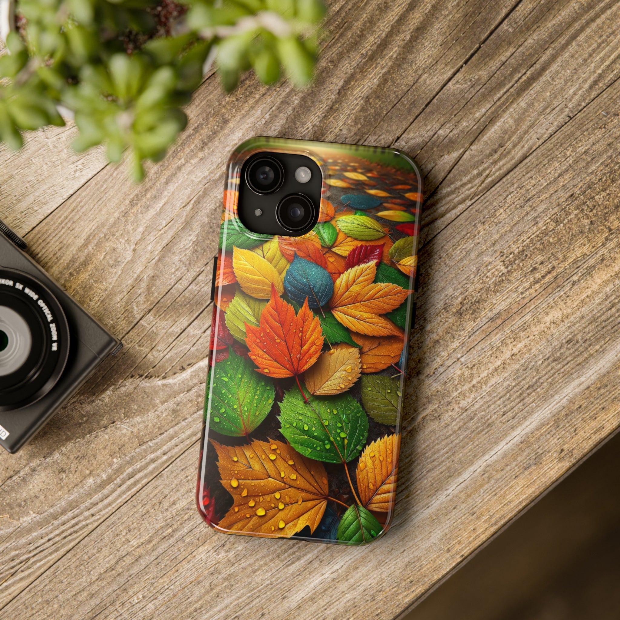 Coloured leaves - Tough Phone Case