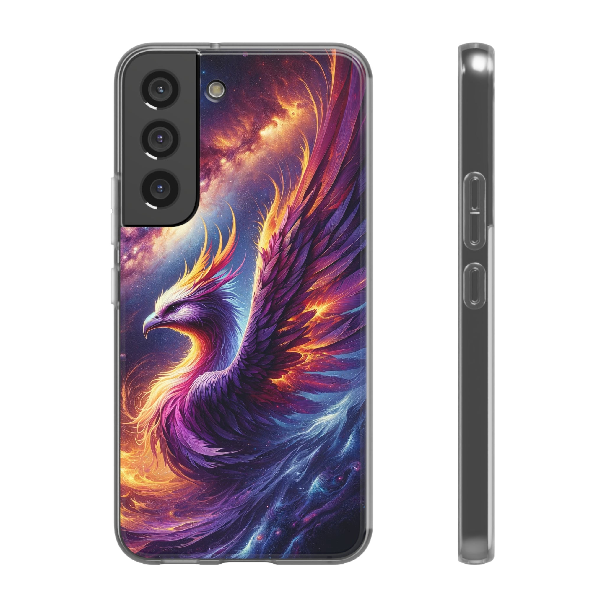 Purple Phoenix - Flexi Case (Samsung only)