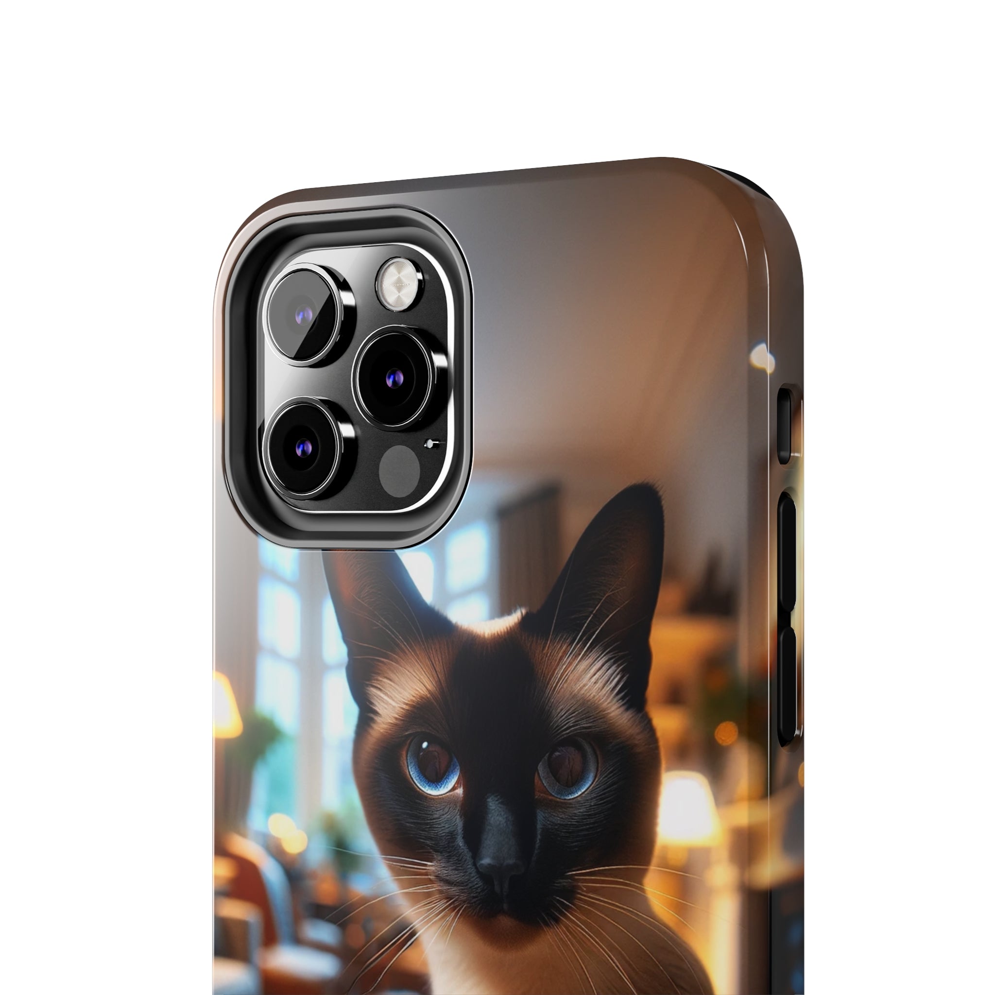 Curious cat - Tough Phone Case