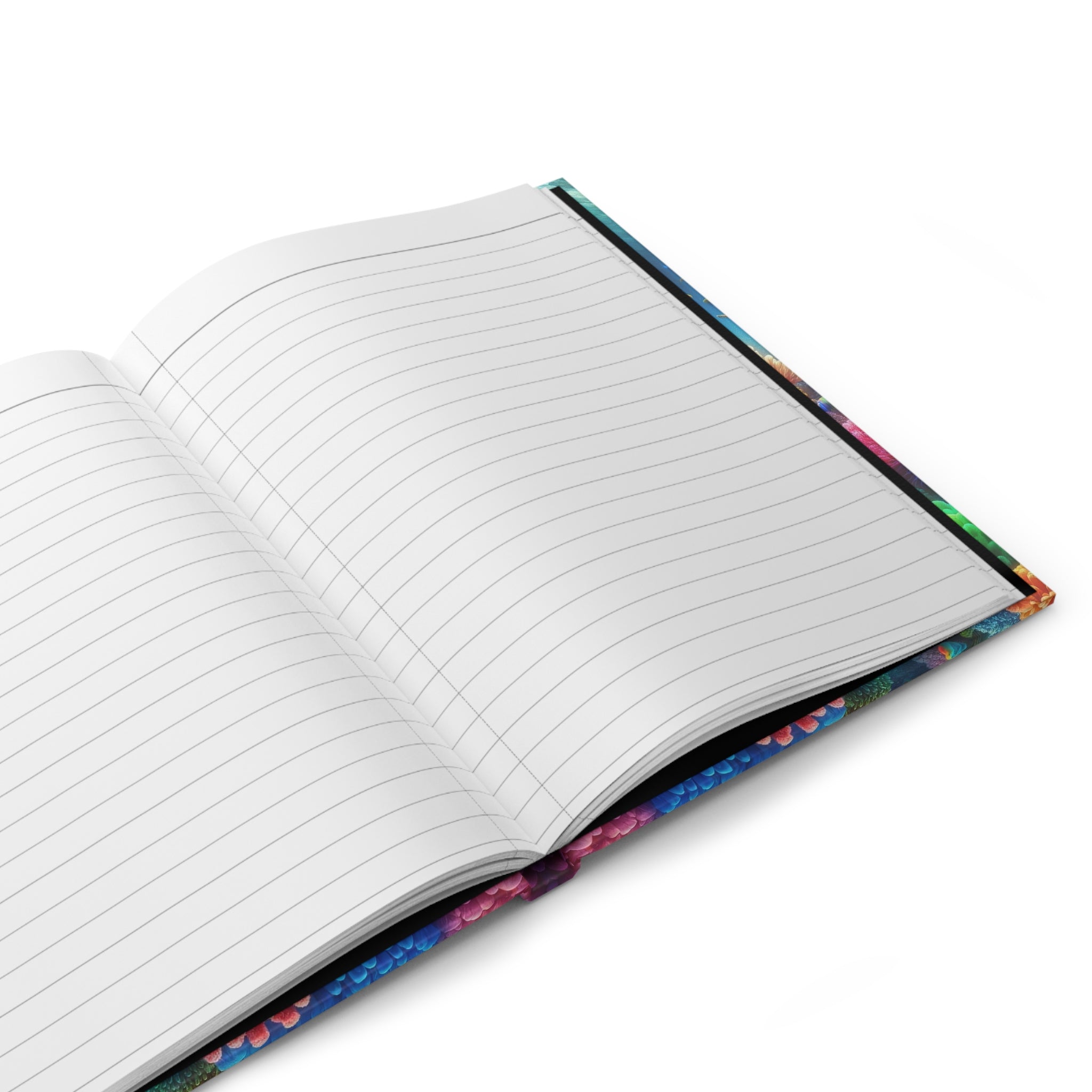 Colourful fish - Hardcover Notebook