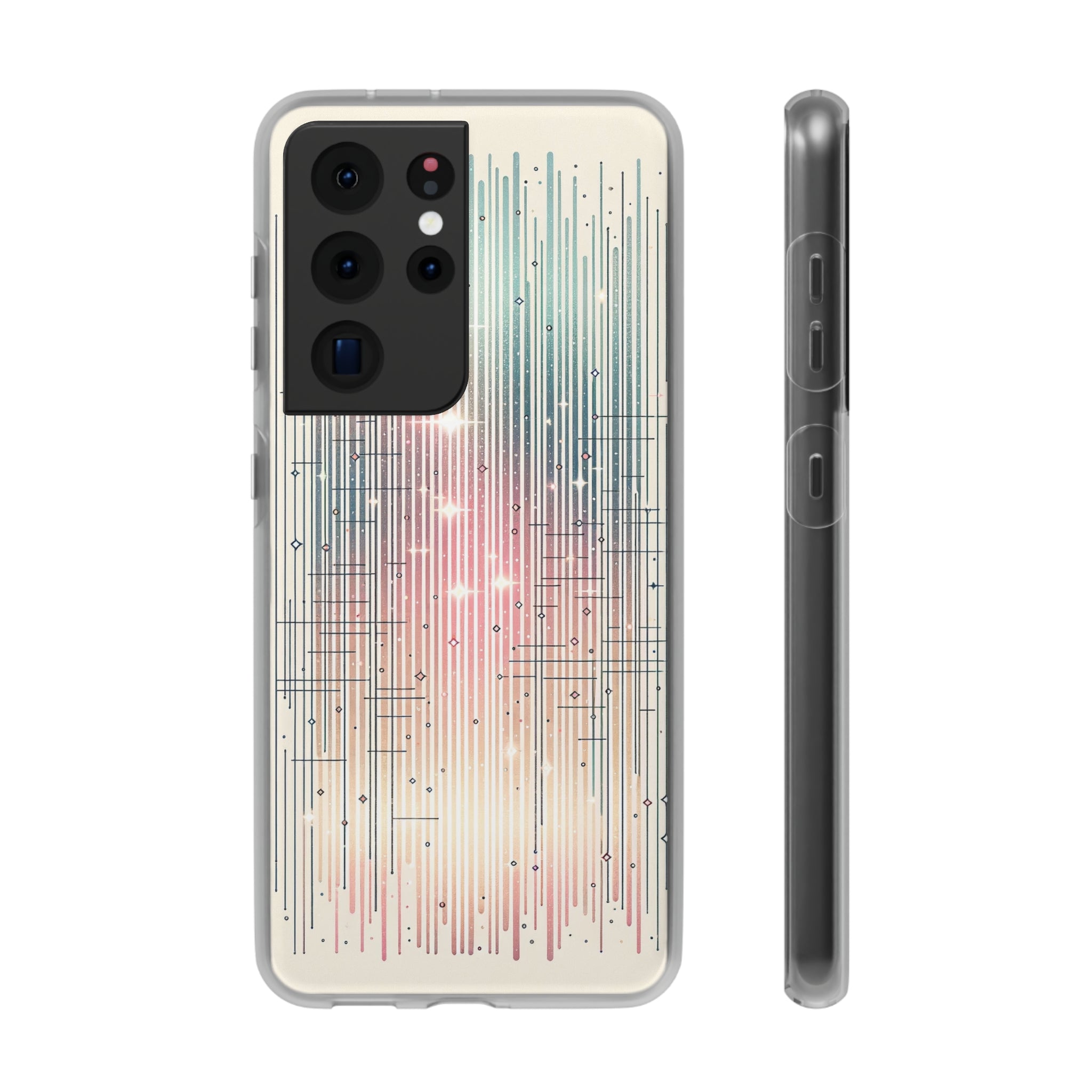 Pastel Lines- Flexi Case (Samsung only)