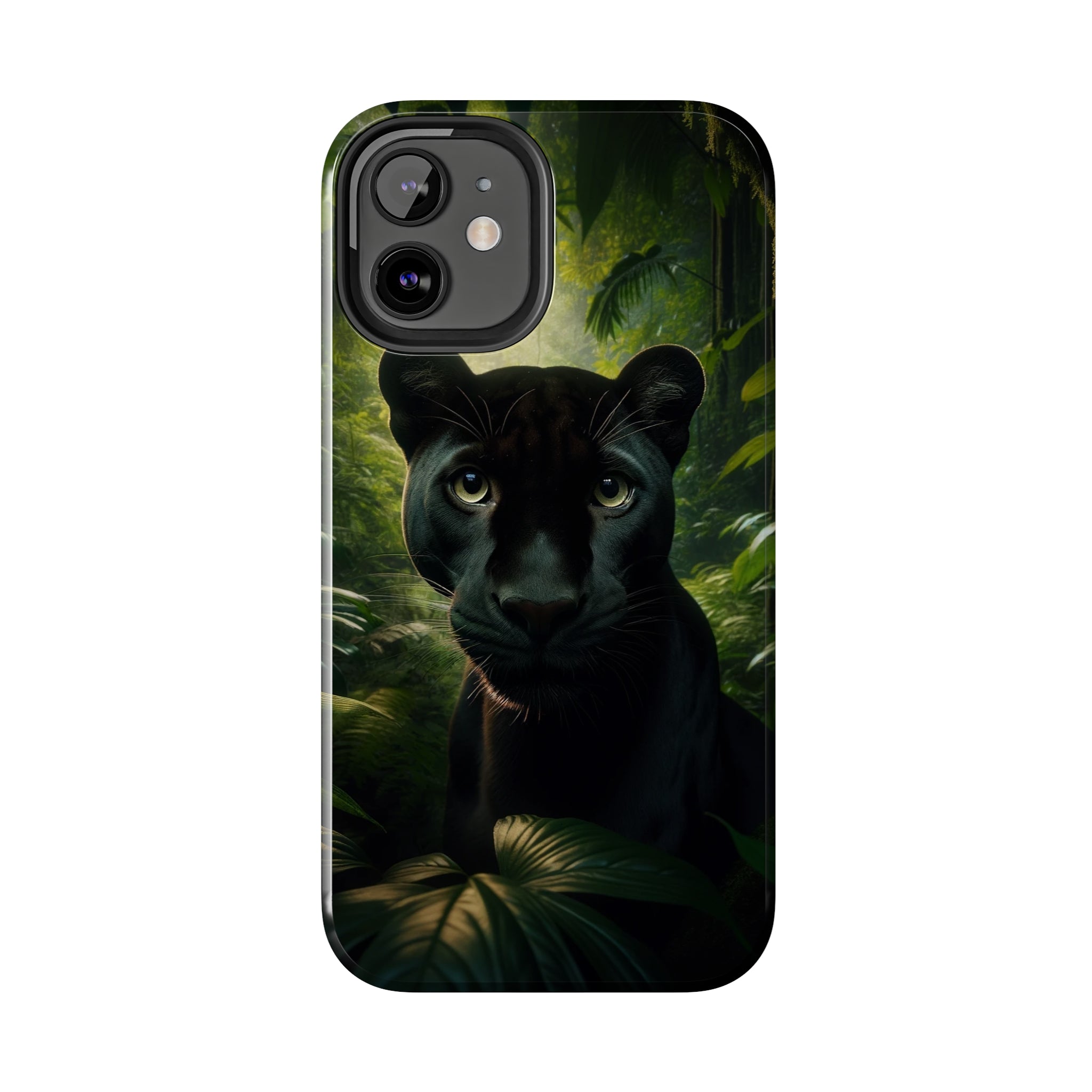 Curious black panther - Tough Phone Case