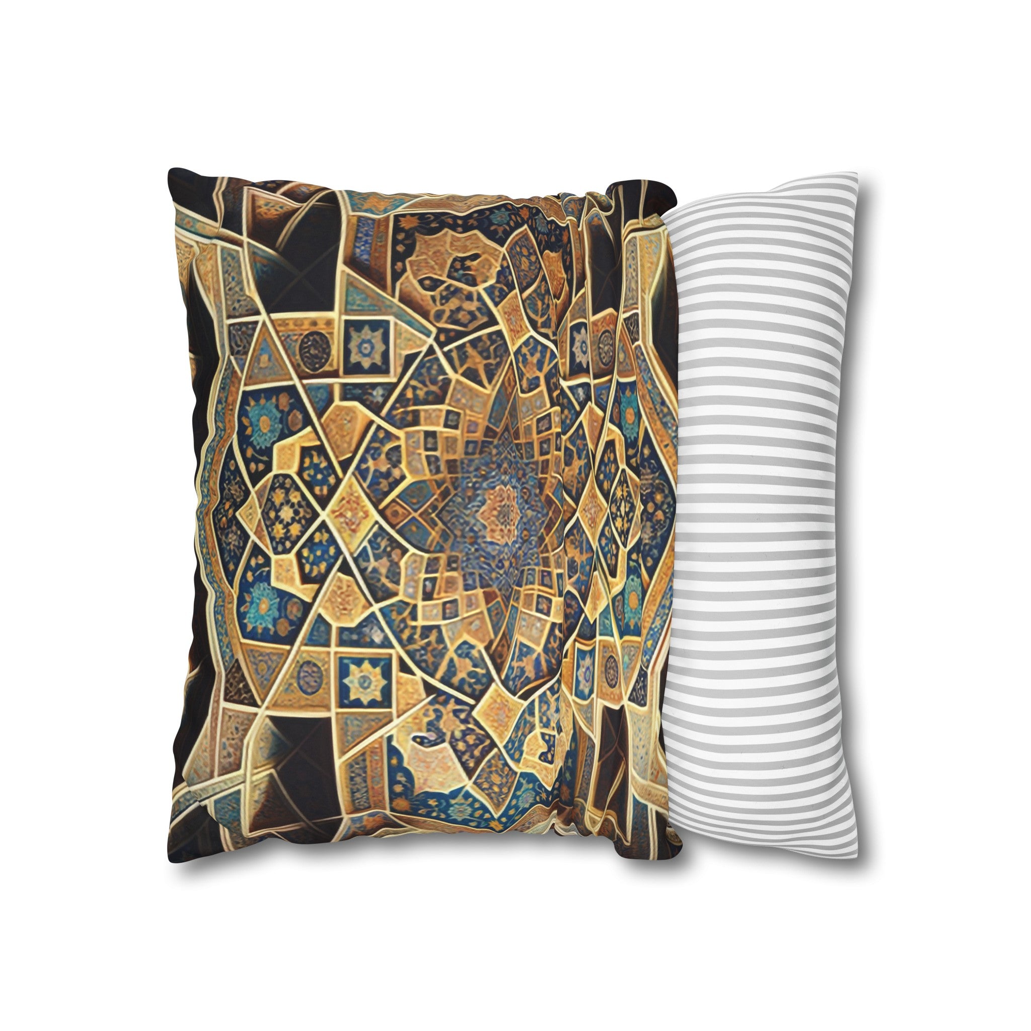 Persian Art (3) - Suede Square Pillowcase