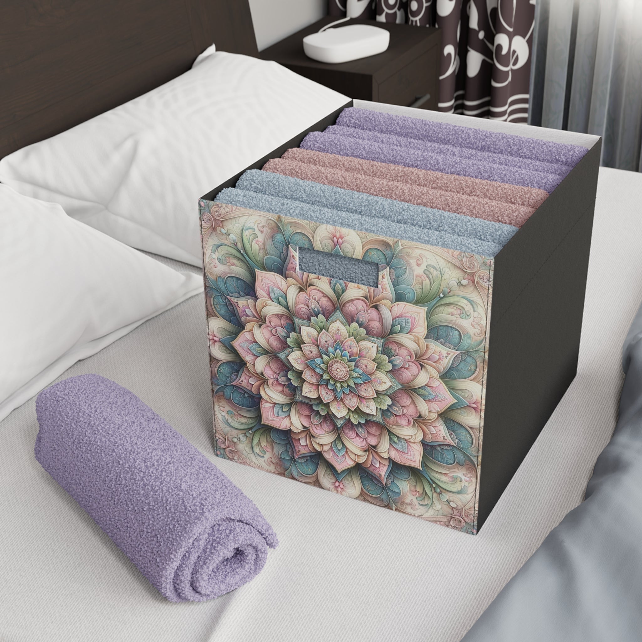 Pastel-coloured Mandala 2 - Storage Box