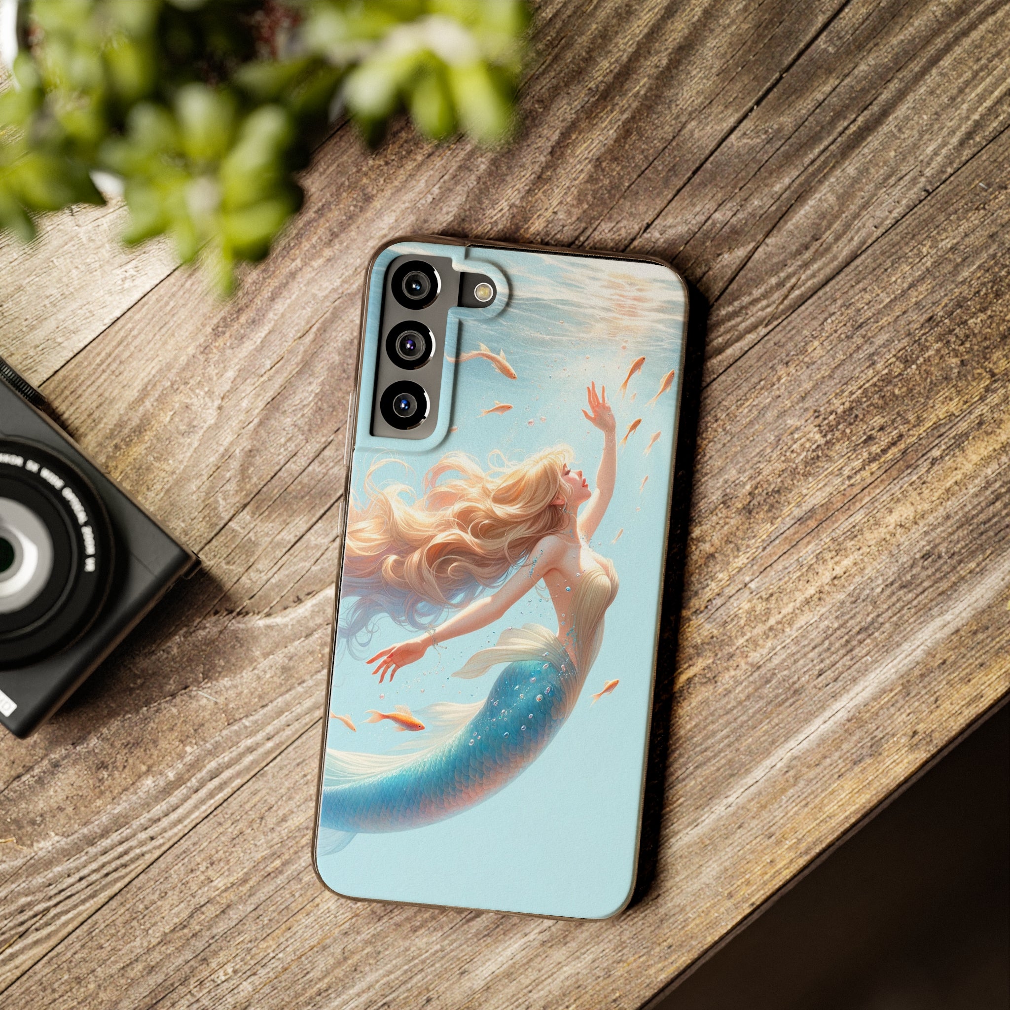 Blond Mermaid - Soft Phone Case