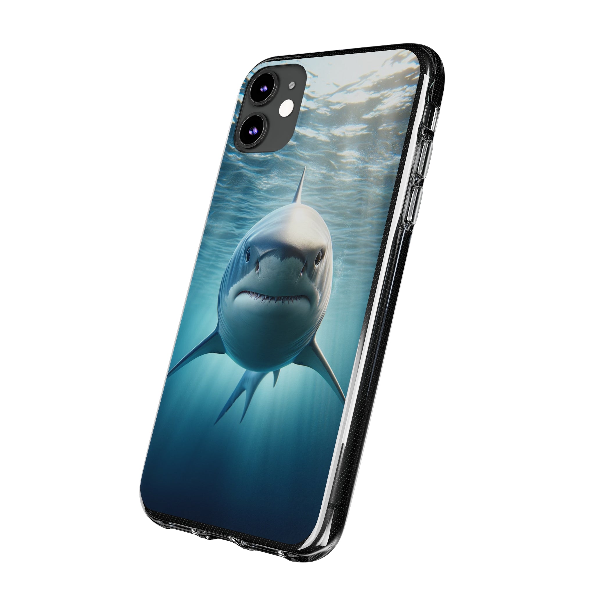 Curious Shark - Soft Phone Case