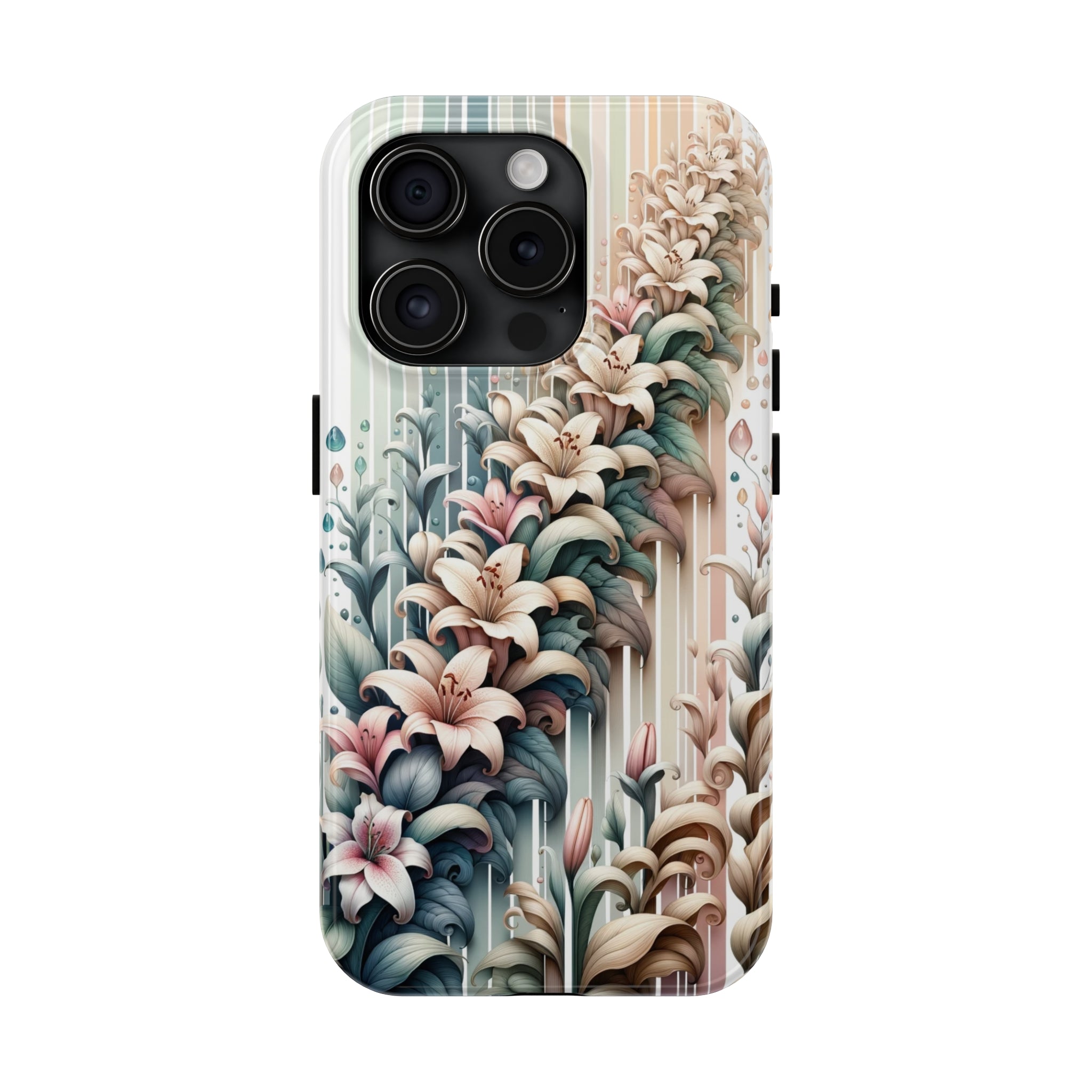 Pastel lilies - Tough Phone Case